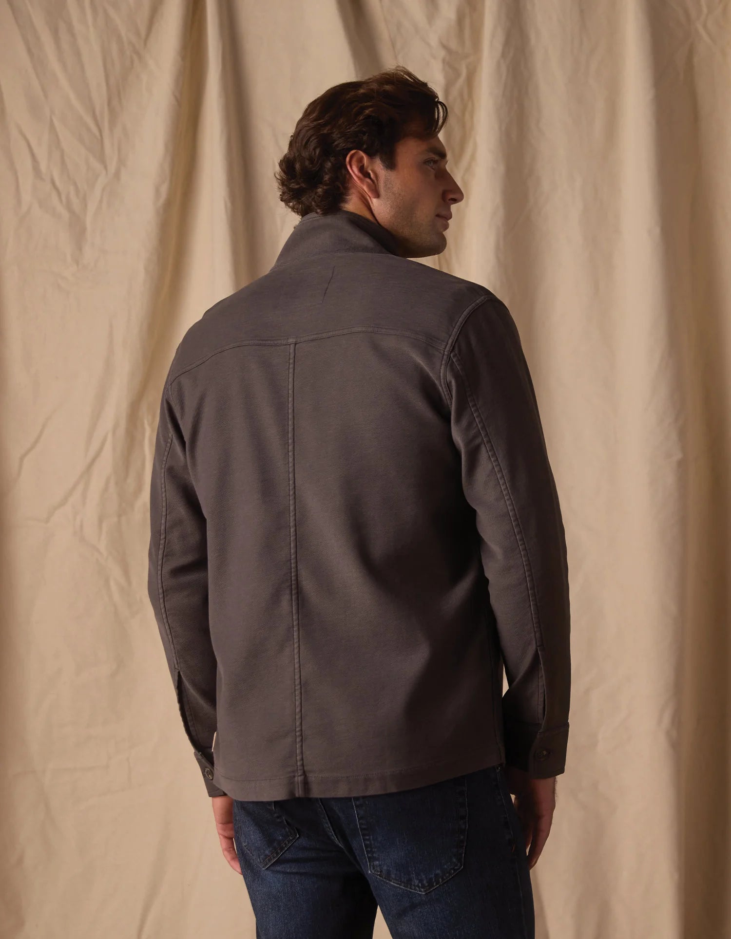 Comfort Terry Chore Coat