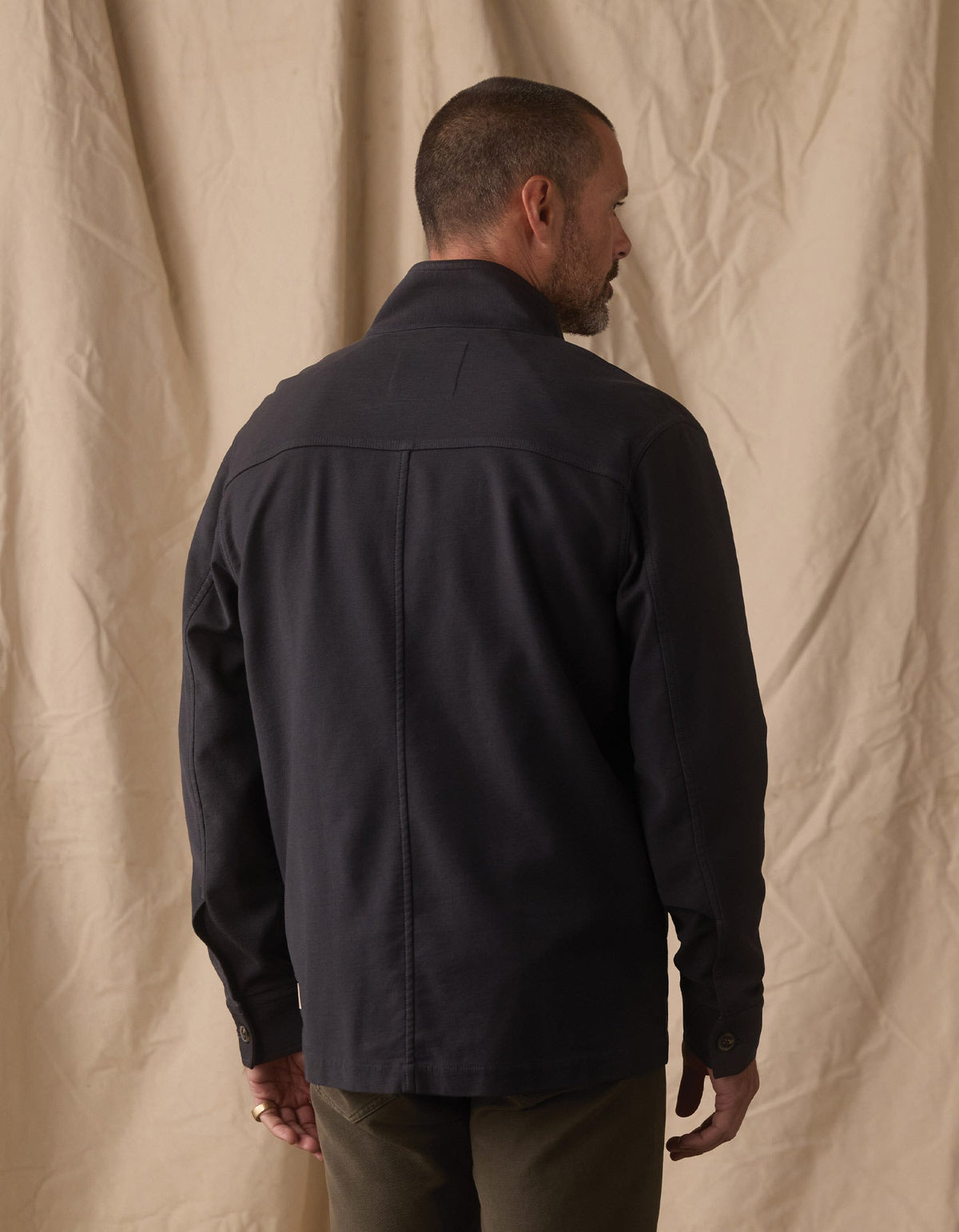 The Normal Brand | Comfort Terry Chore Coat | Navy