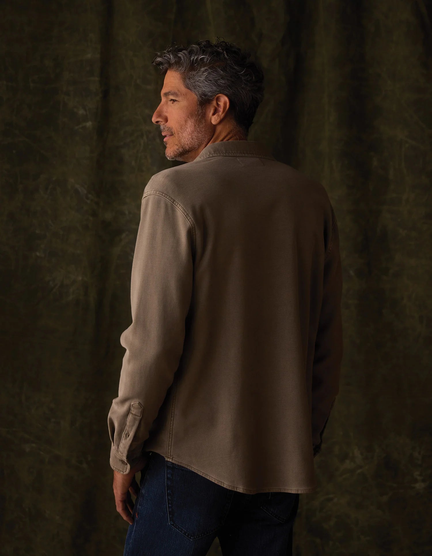 Comfort Terry Shirt Jacket