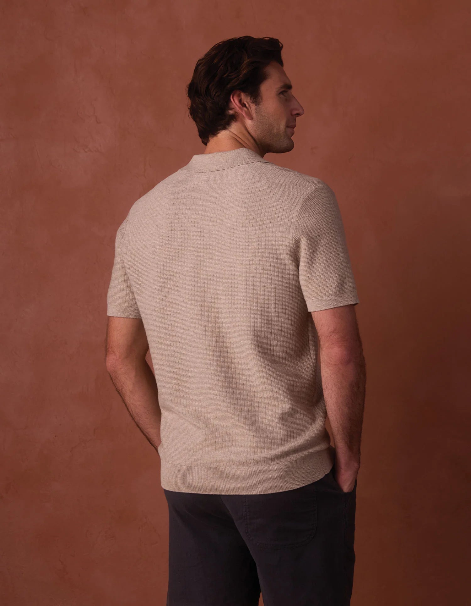 The Normal Brand | Breeze Knit Polo | Beige