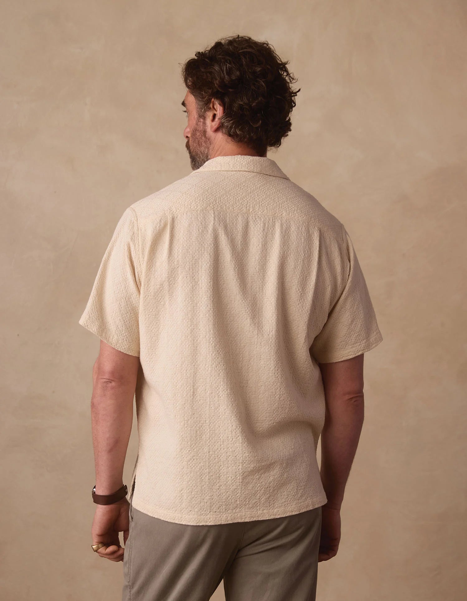The Normal Brand | Freshwater Resort Shirt | Beige