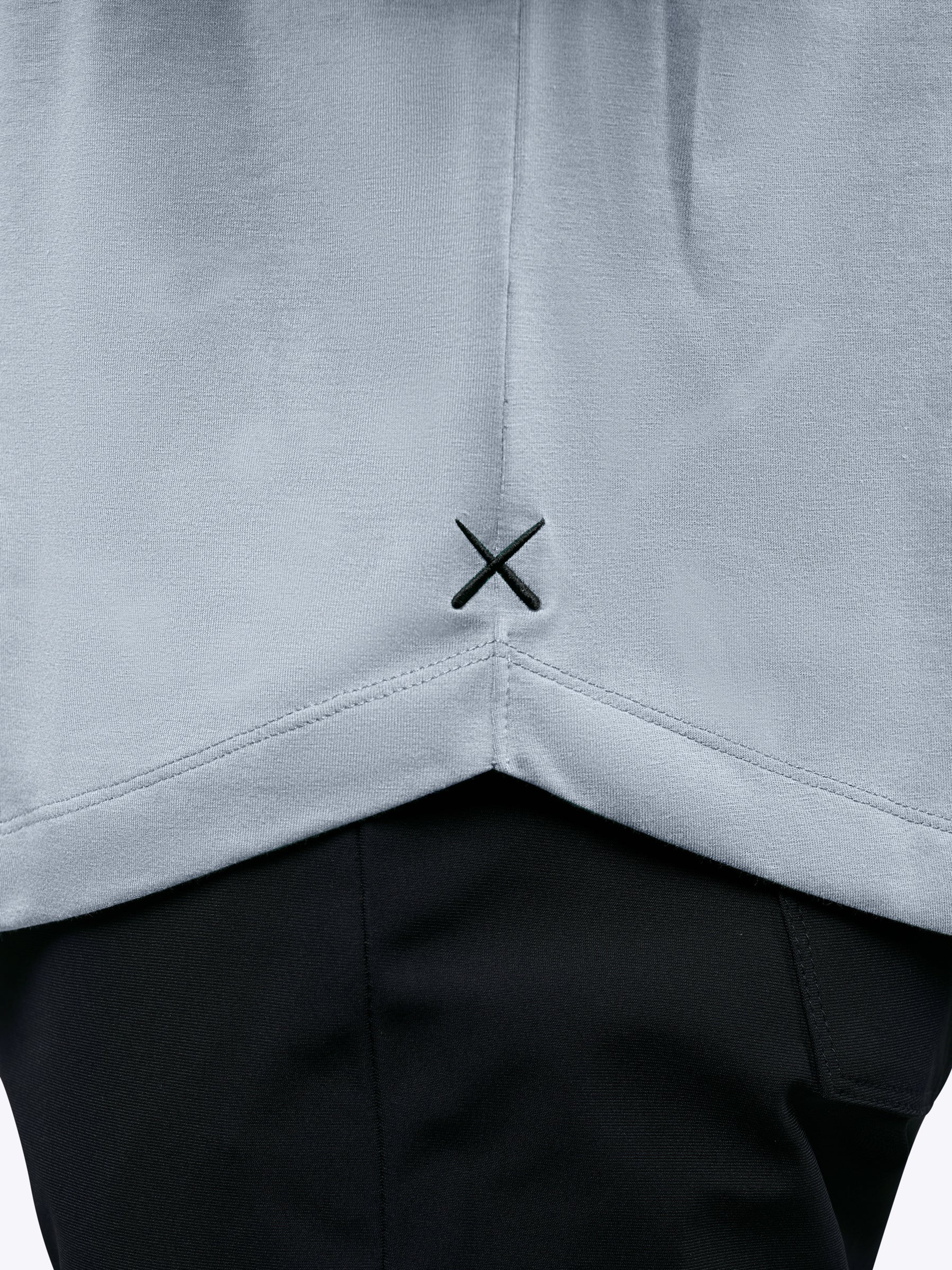 Cuts | AO Curve-Hem Tee Plein Air | Blue