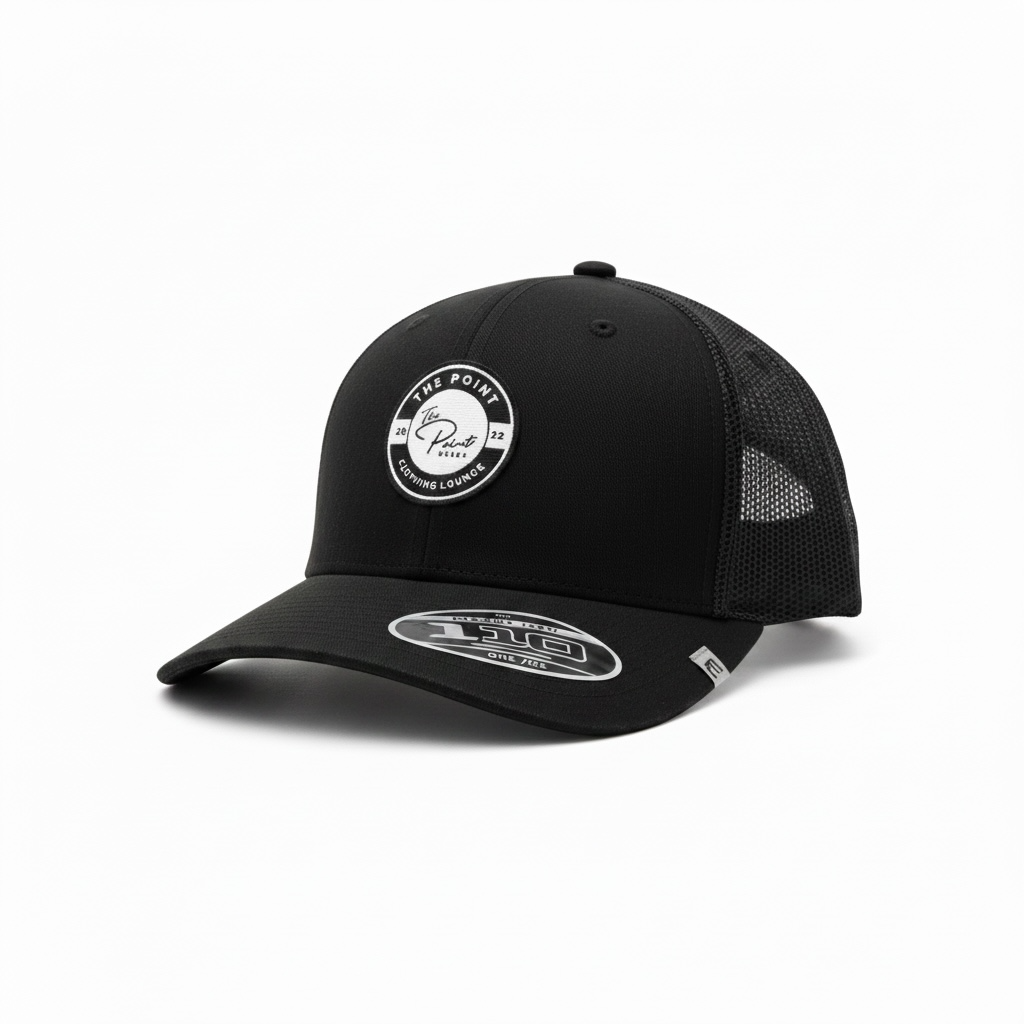 The Point x TravisMathew | Widder Snapback Spring Hat | Black