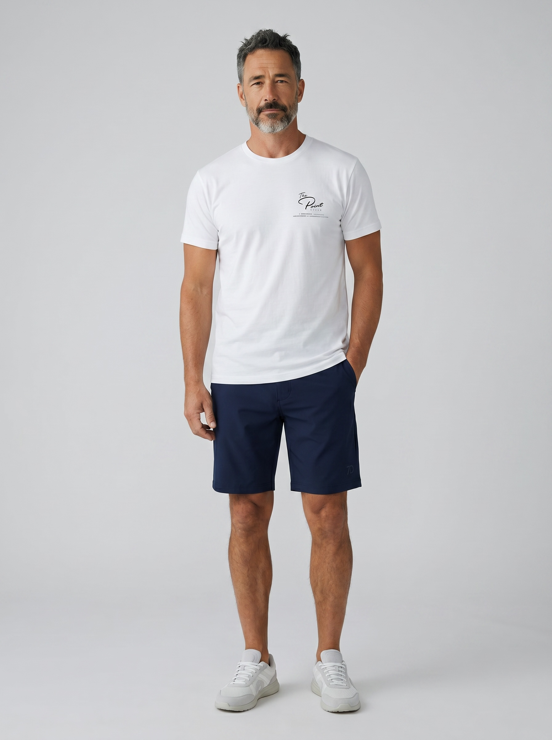 The Point | Summer Tee | White