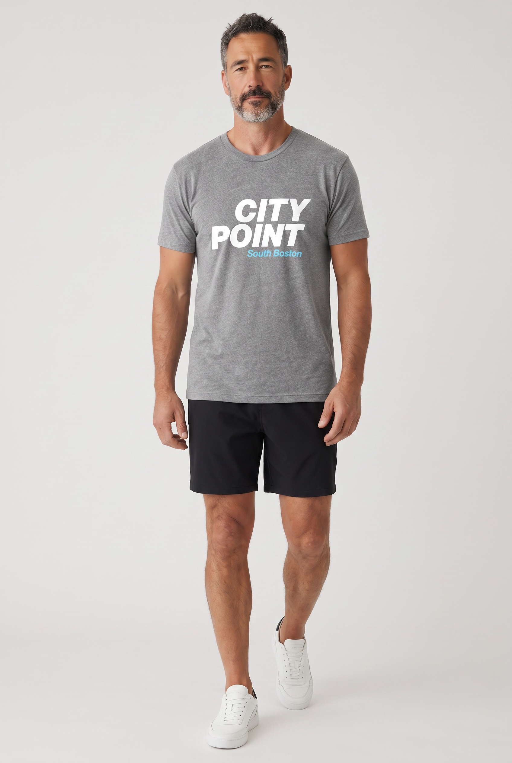 The Point | City Point Tee | Dark Heather Gray