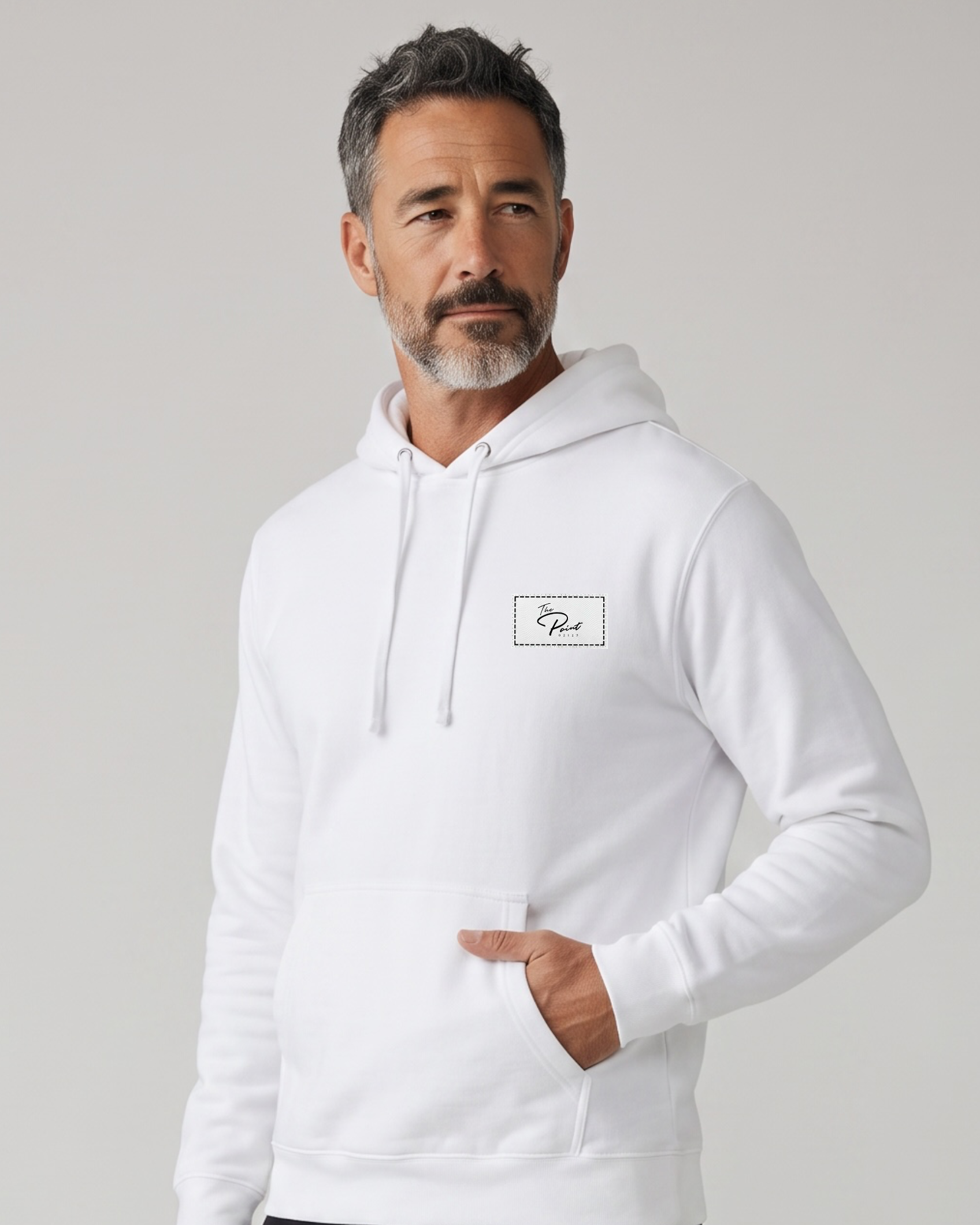 The Point | M Street Hoodie | White