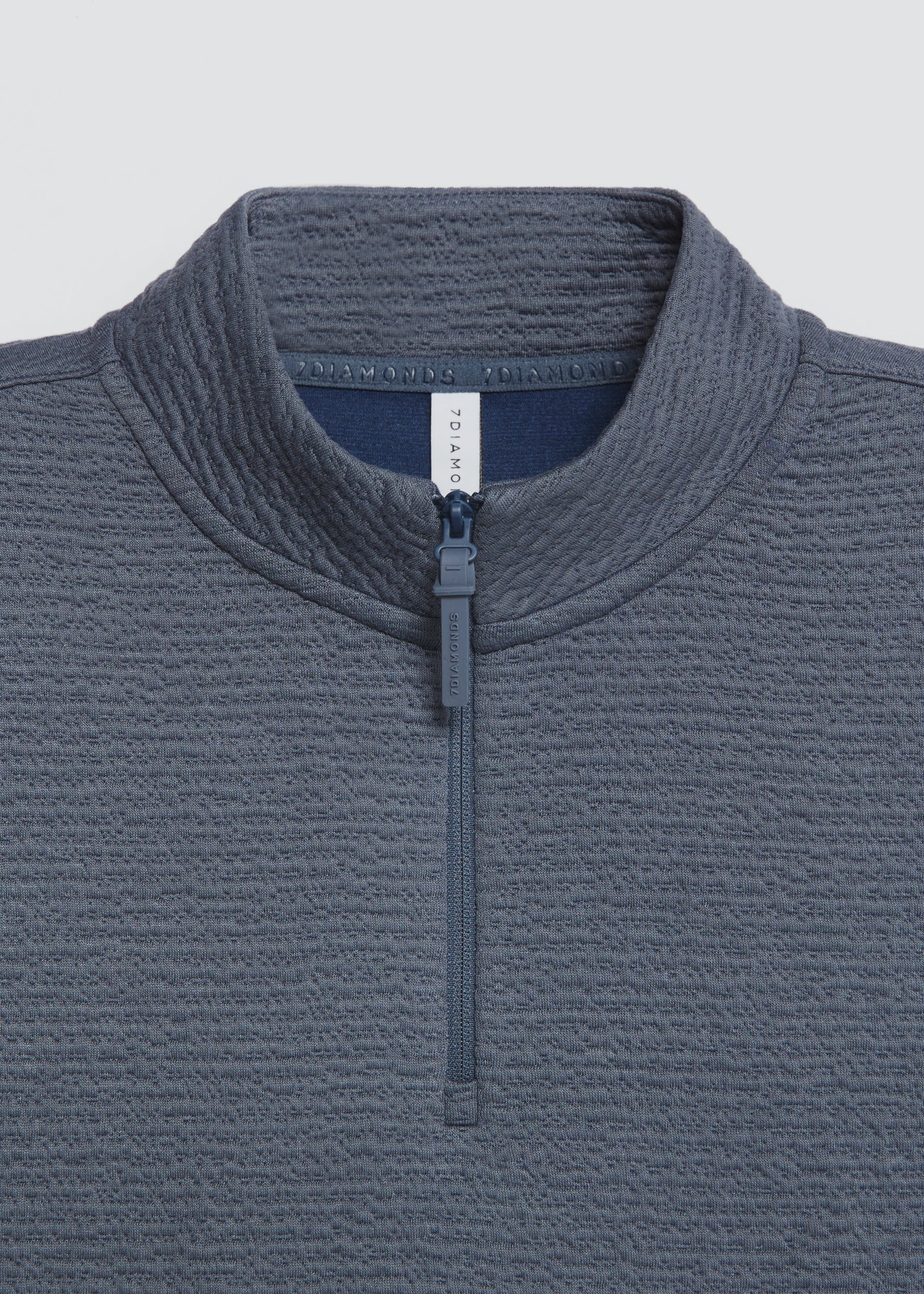 7Diamonds | Elevate Quarter Zip Dusty | Blue
