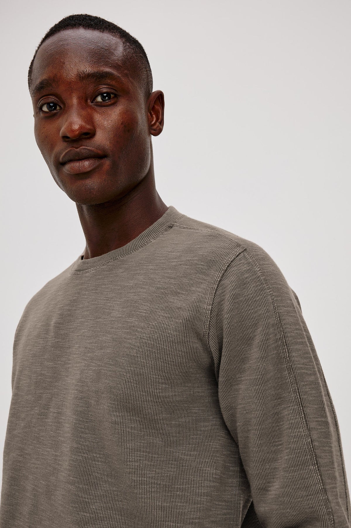 Rails | Rheese Long Sleeve Tee | Crossroad Brown