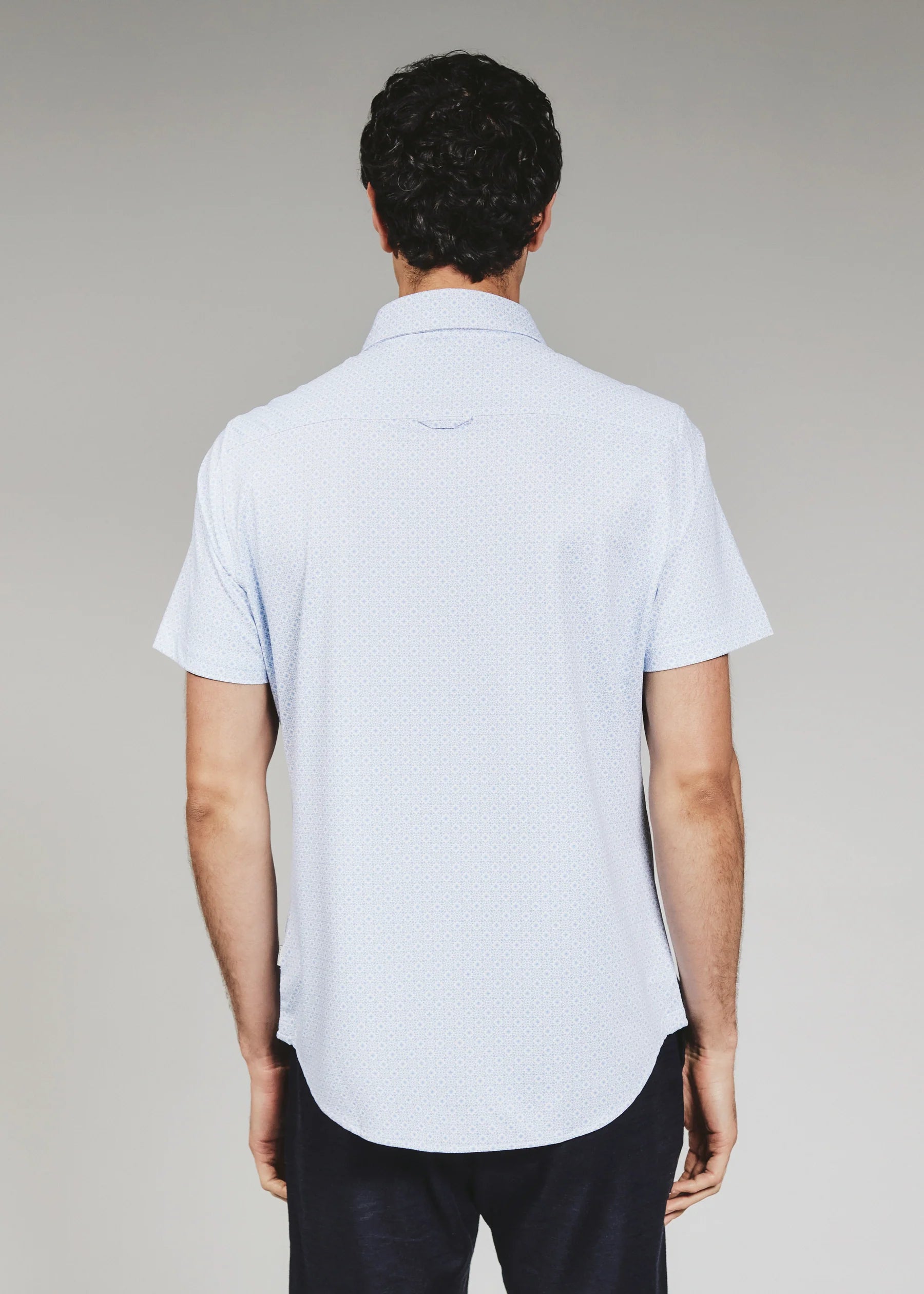 7Diamonds | Pryce Short Sleeve Shirt | Blue