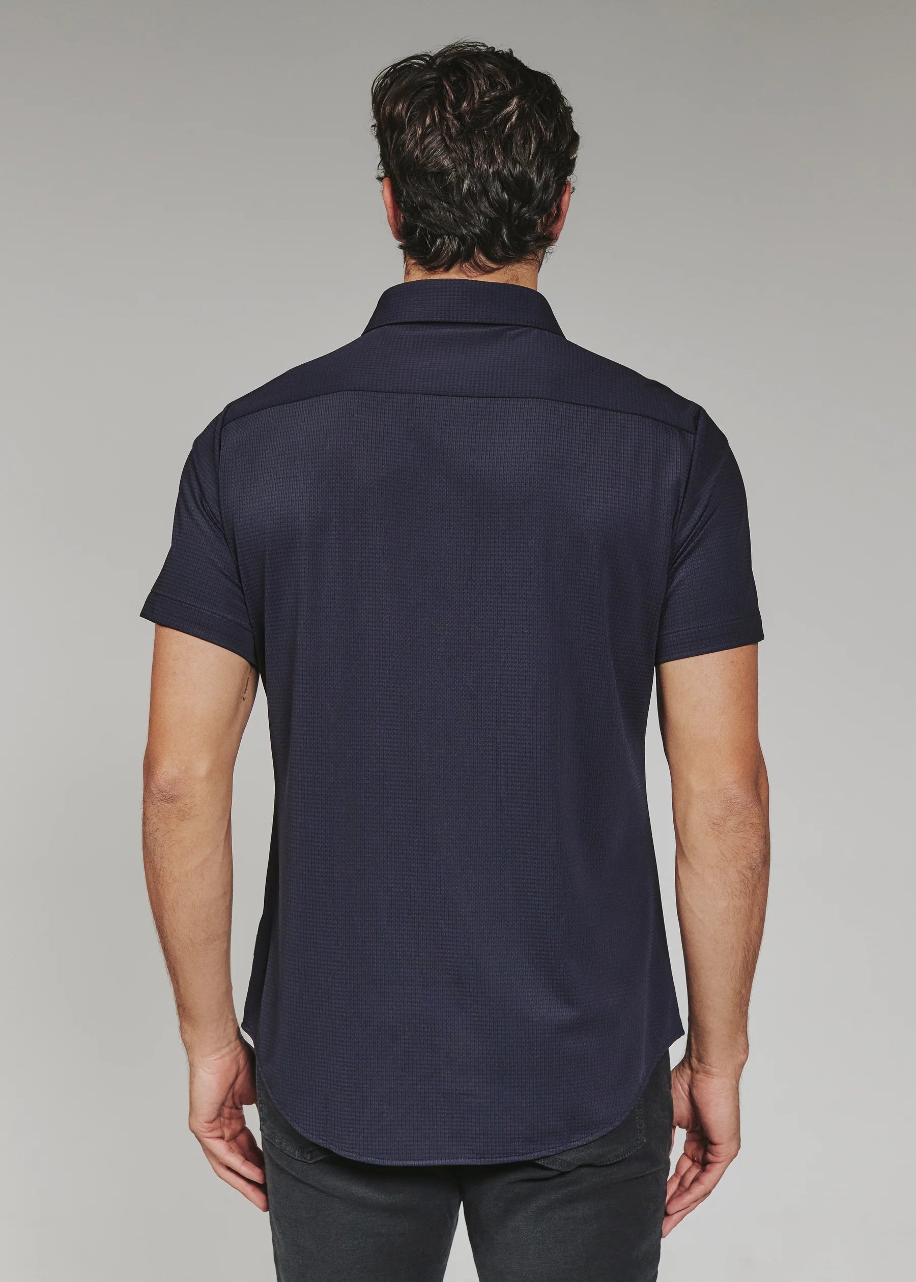 7Diamonds | Aldridge Short Sleeve Shirt | Navy