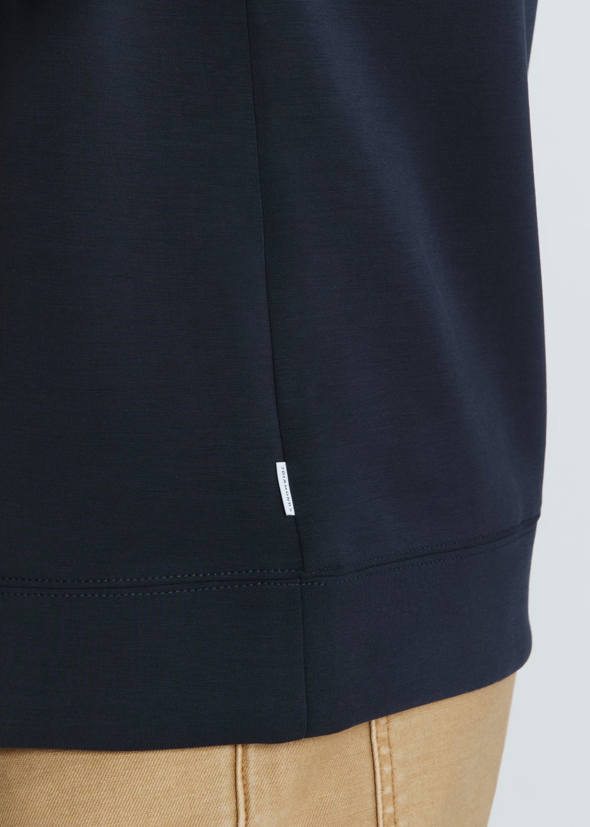 7Diamonds | Rev Long Sleeve Polo | Navy