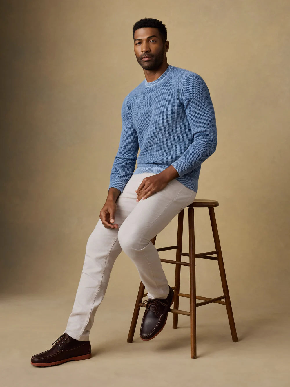 Faherty | Movement™ Linen 5-Pocket Pant | White
