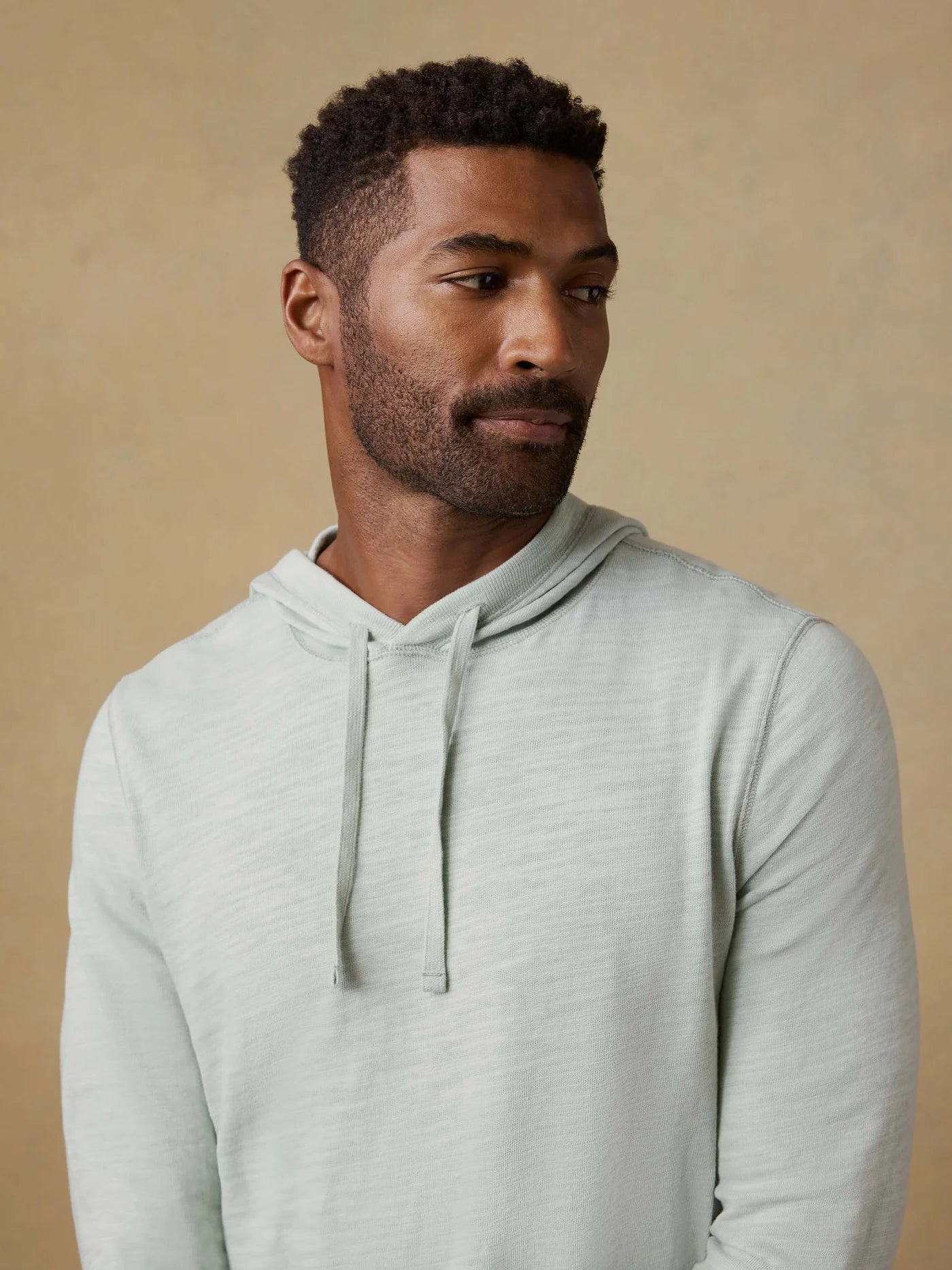 Faherty | Sunwashed Organic Hoodie | Light Green