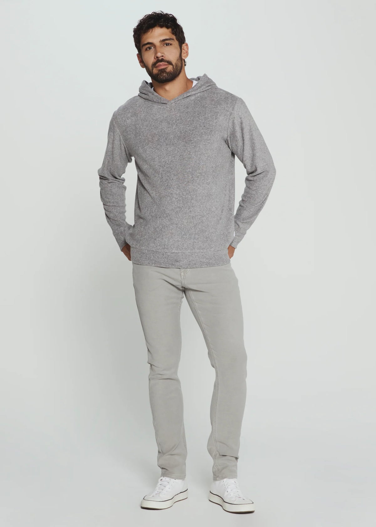 7Diamonds | Terry Hoodie | Heather Gray