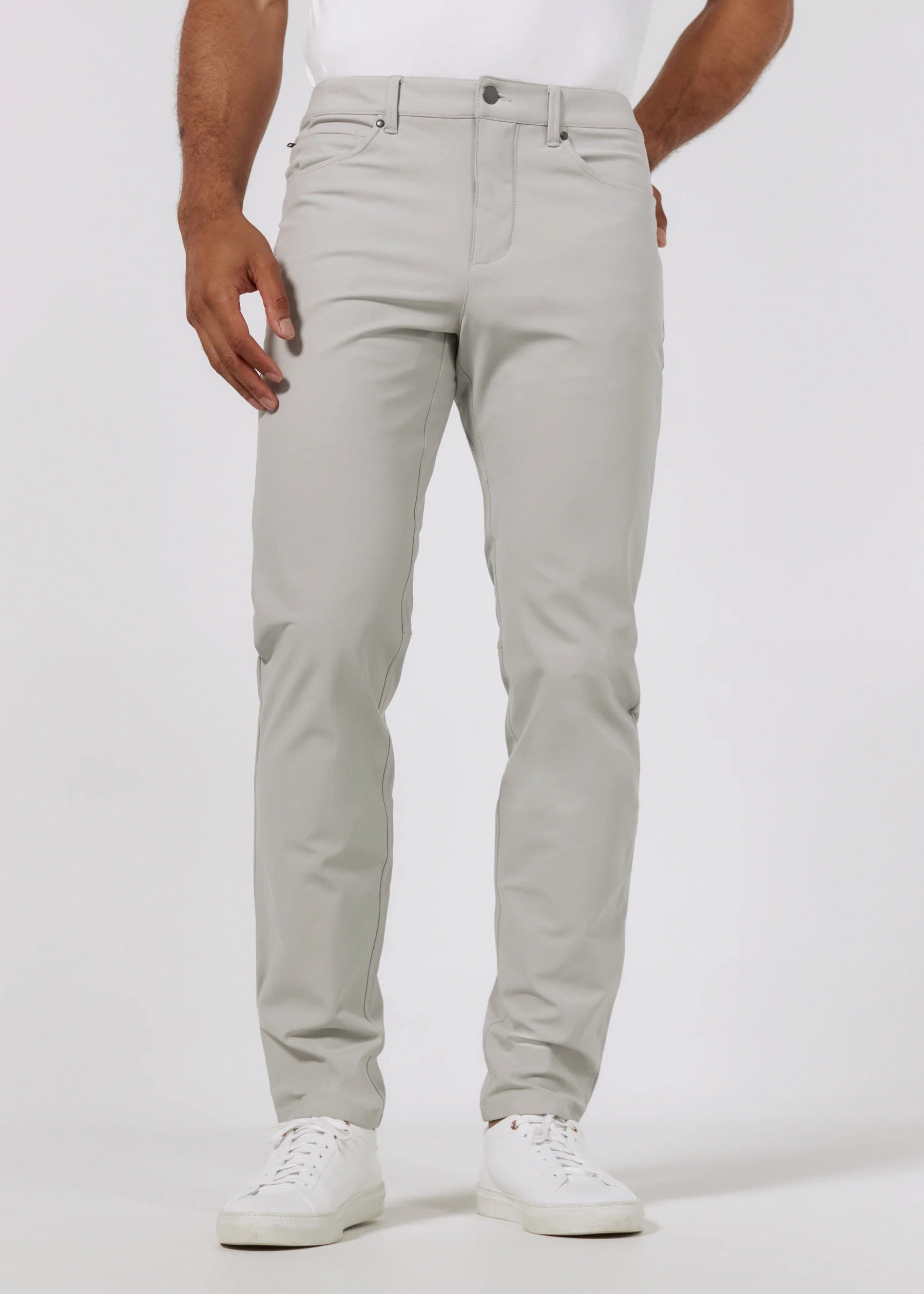 7Diamonds | Infinity™ 7-Pocket Pant Ecru | Gray
