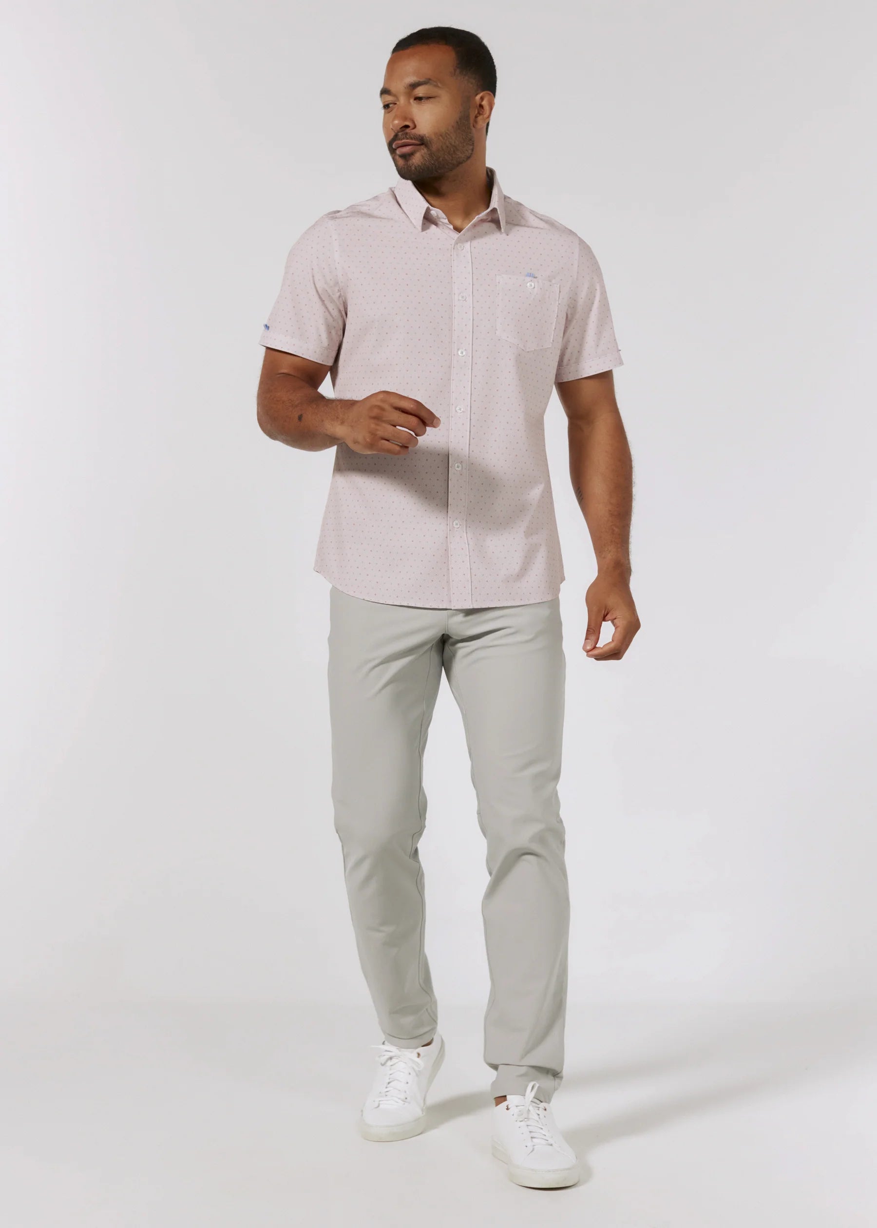 7Diamonds | Infinity™ 7-Pocket Pant Ecru | Gray
