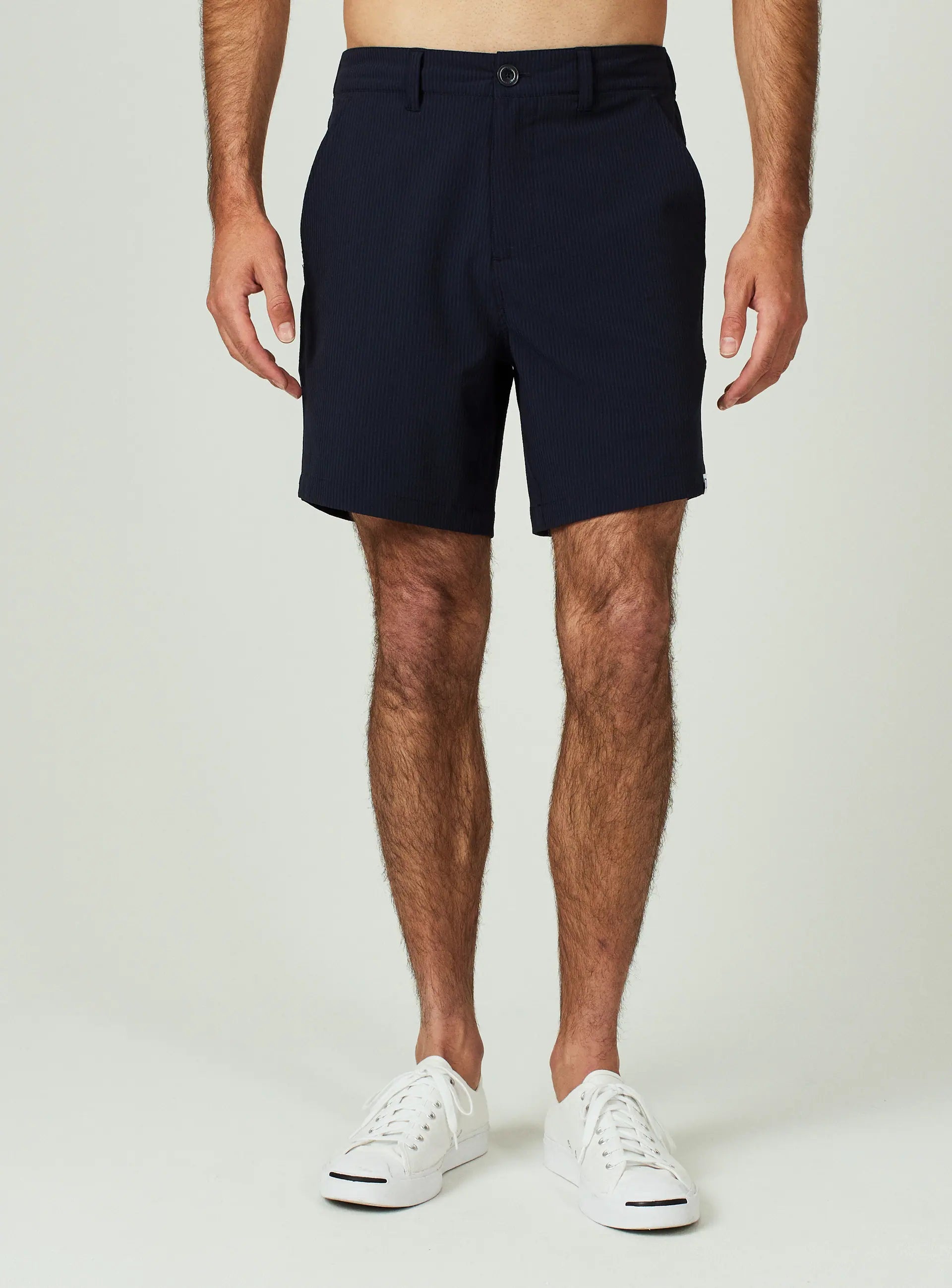 7 Diamonds | La Jolla Hybrid 7" Short | Navy