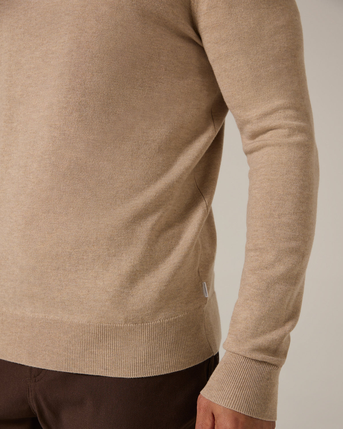 7Diamonds | Alcott Crewneck Sweater | Tan
