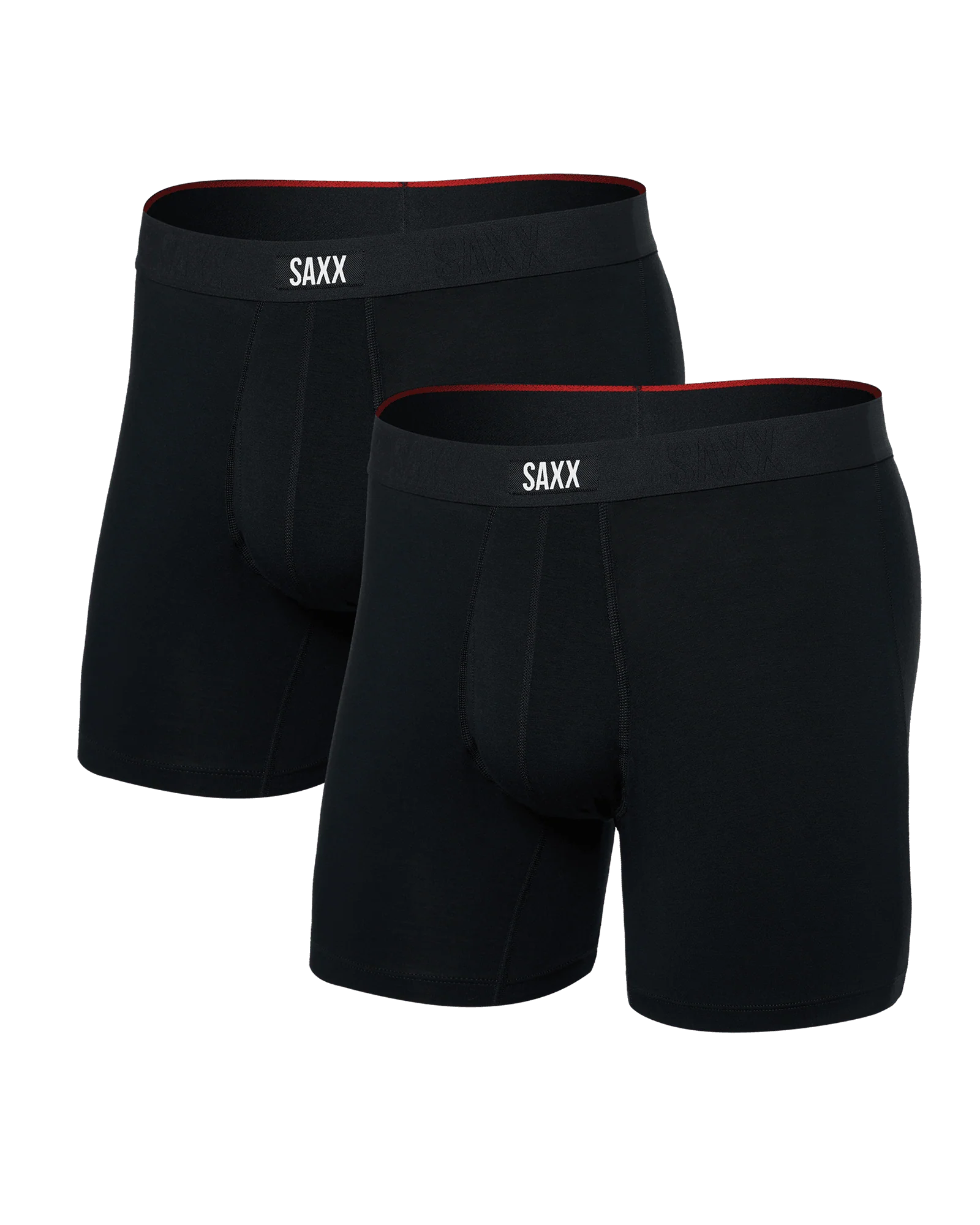 SAXX | Boxer Brief | Vibe Xtra Soft Comfort (2 Pack) | Black