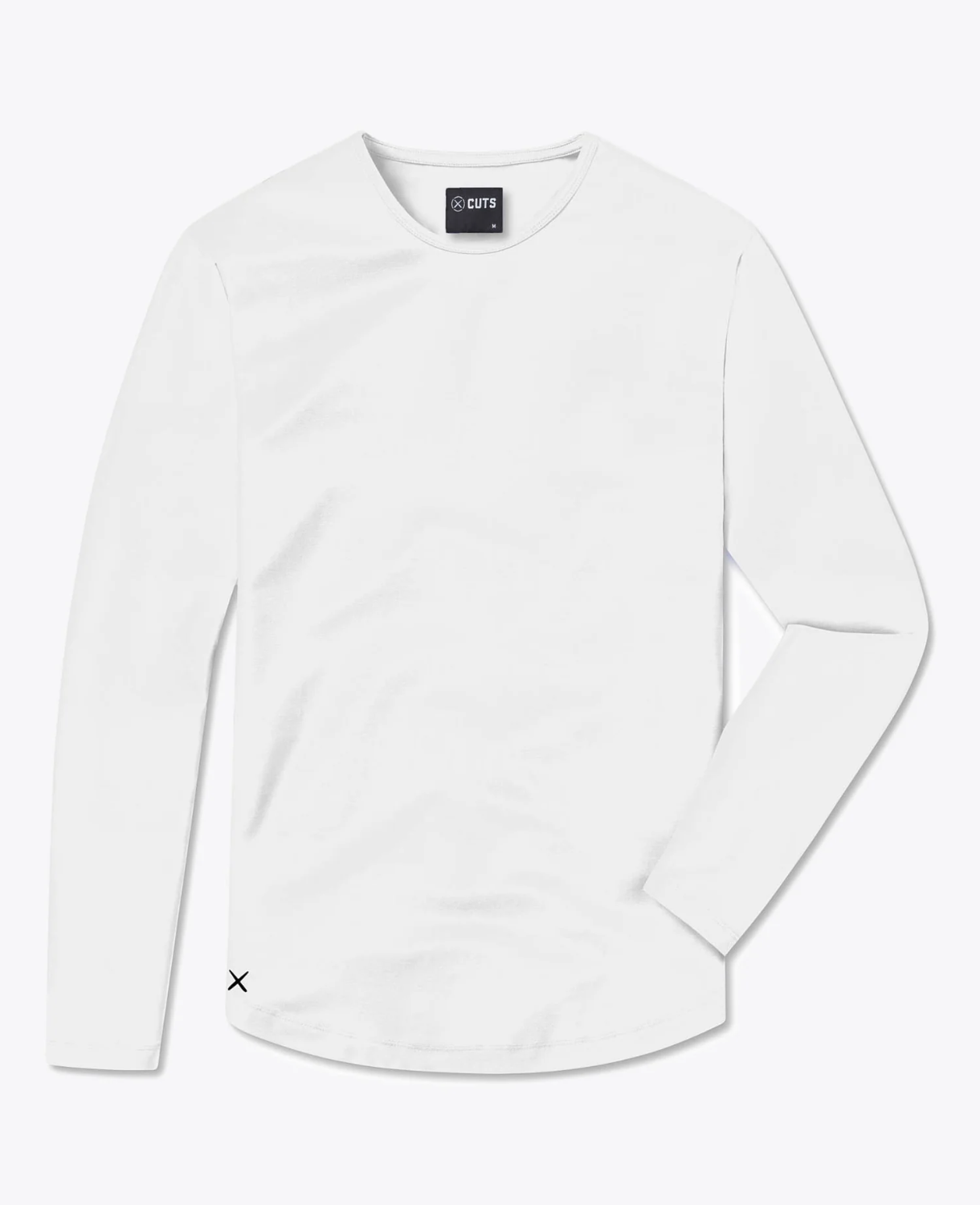 AO Long Sleeve Curve-Hem Tee