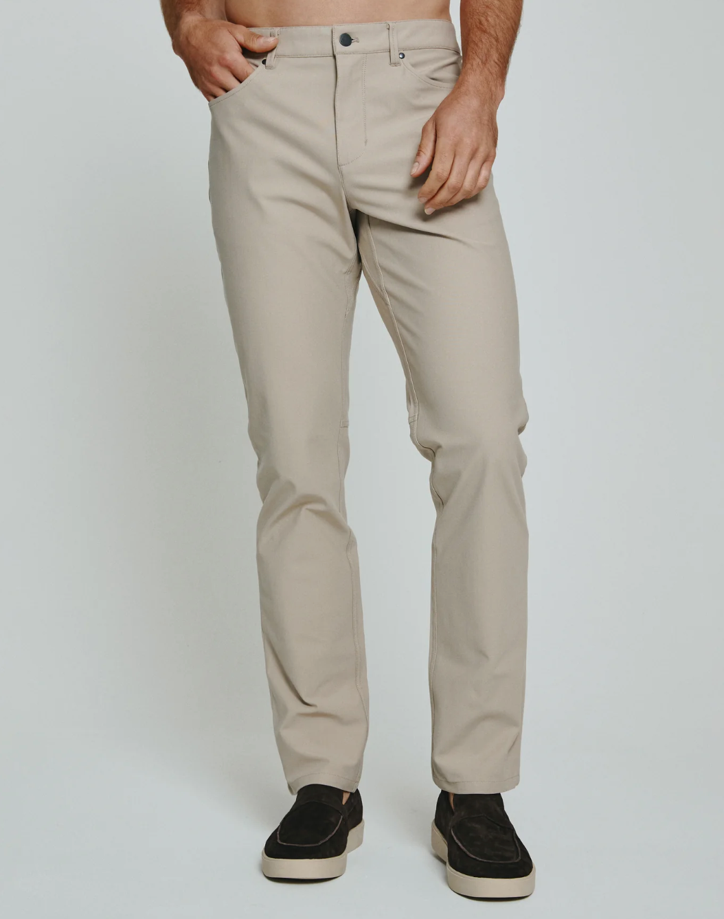 7 Diamonds | Infinity 7 Pocket Pant | Beige | Slim Fit
