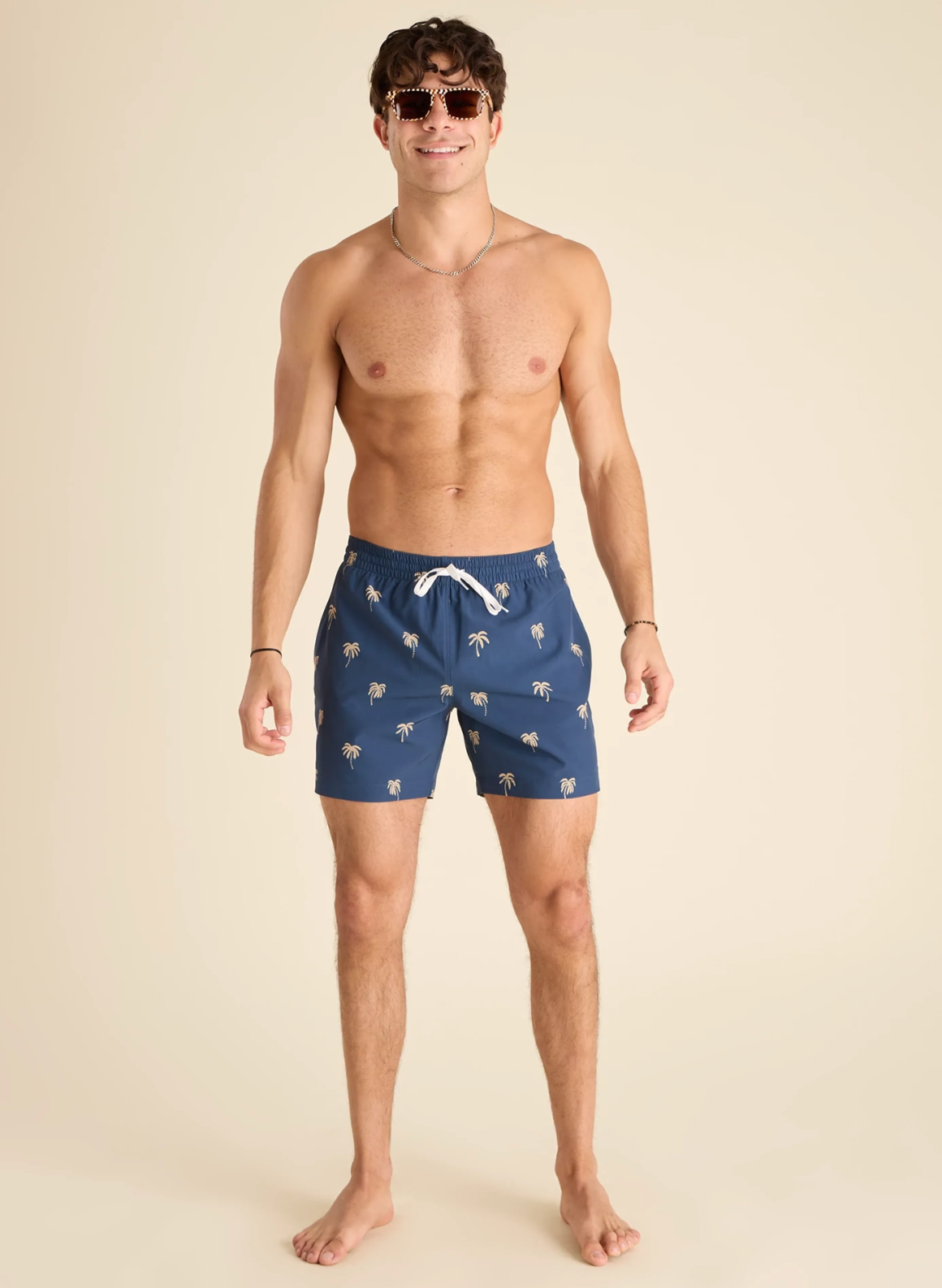 Lined Classic Swim Trunk The Midnight Palms