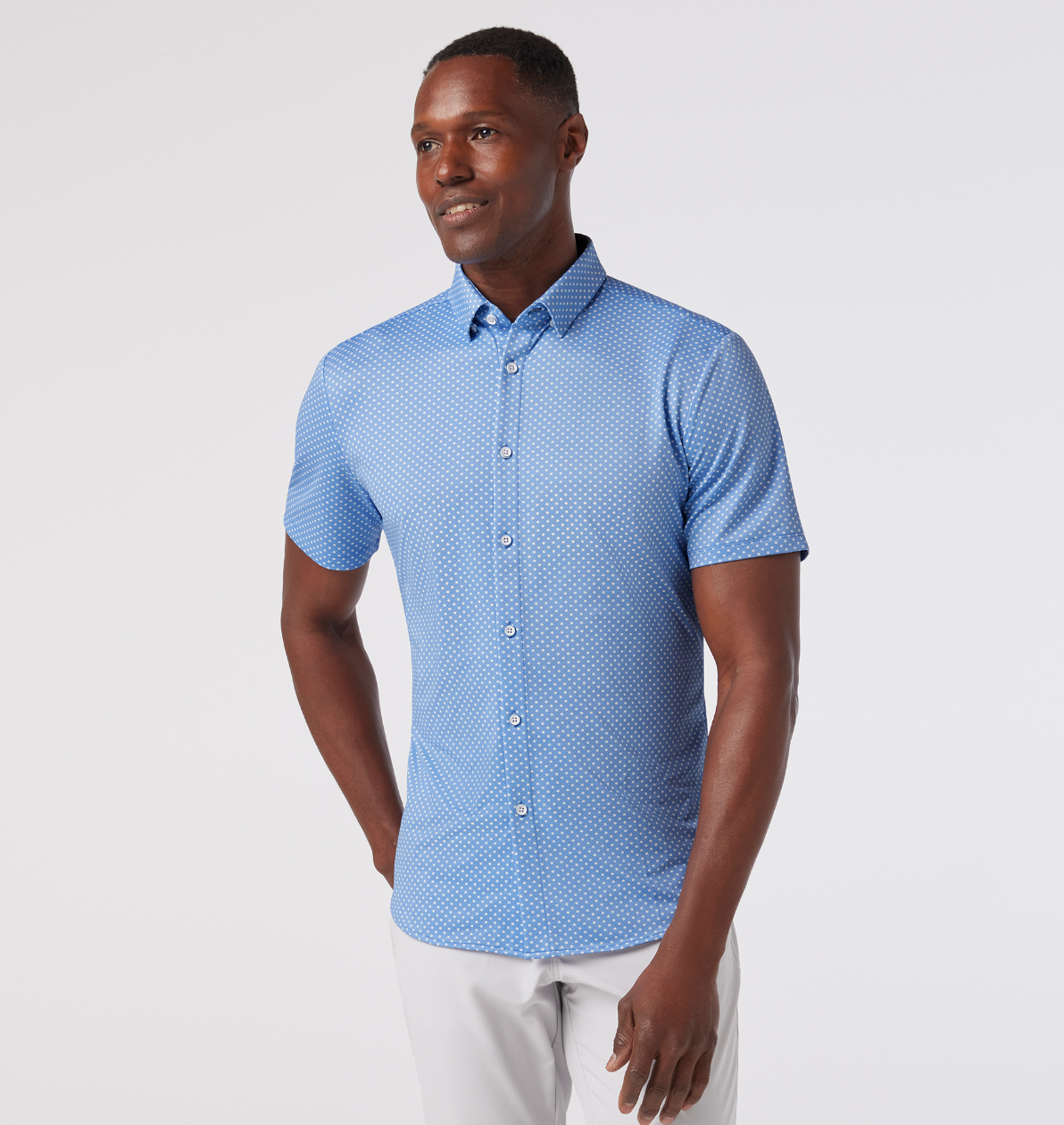 medium dress shirt Spier & Mackay Medium Blue Oxford Dress Shirt