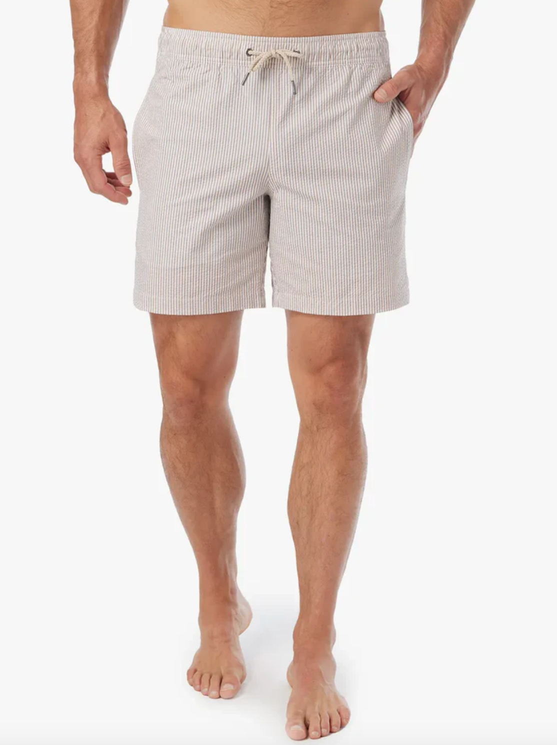 Fair Harbor | Bayberry Trunk 7” Bathing Suit | Gray