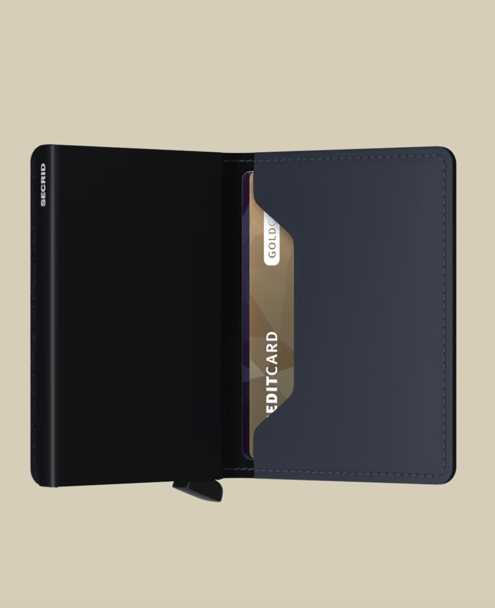 Slim Wallet Matte Night Blue