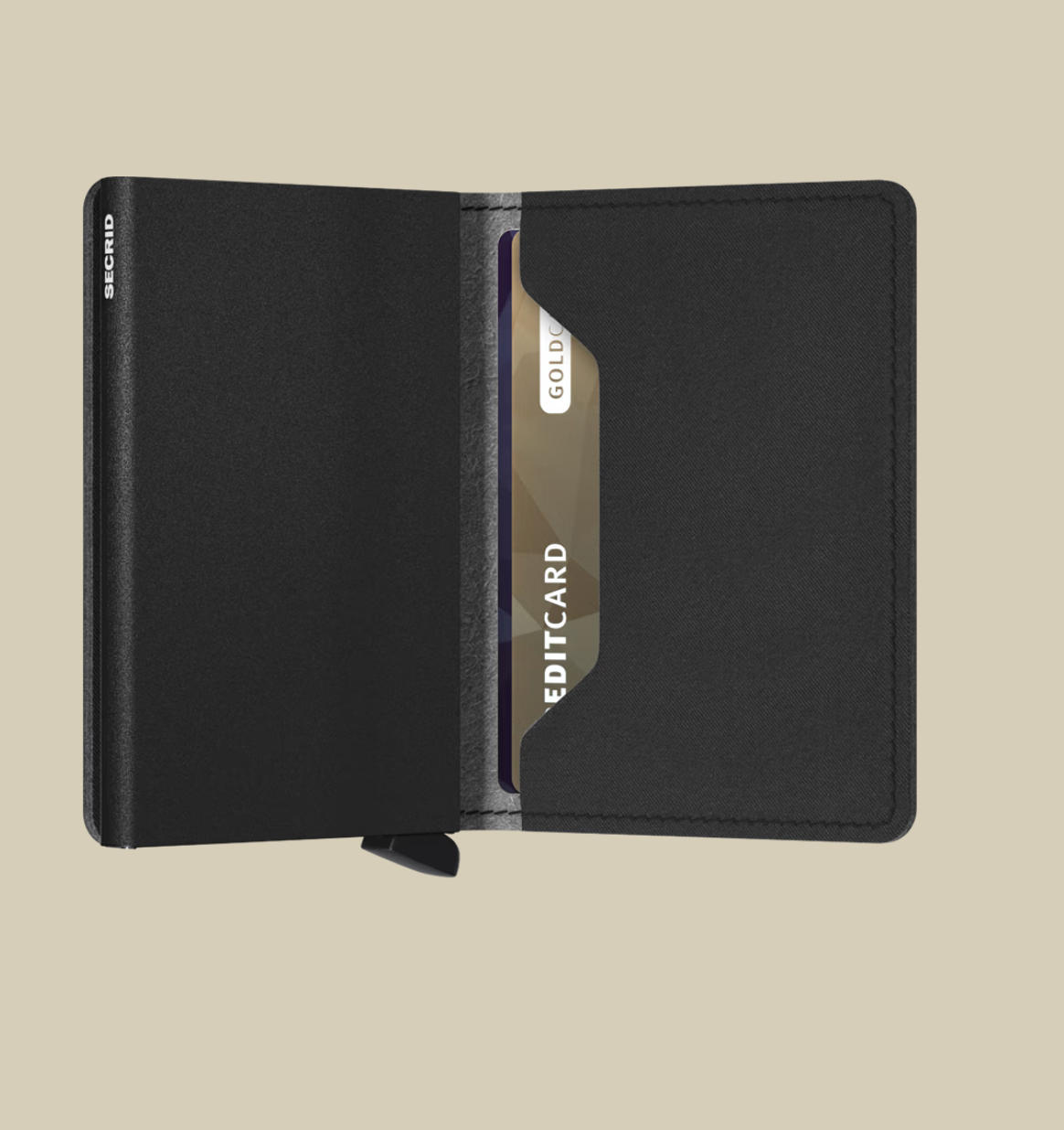 Slim Wallet Yard Black Power-Black