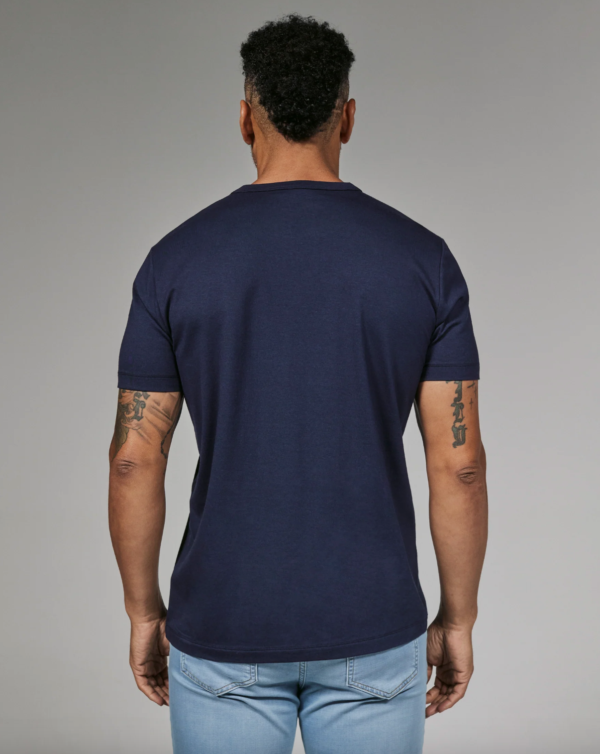 7Diamonds | Modal Crew Neck Tee | Navy