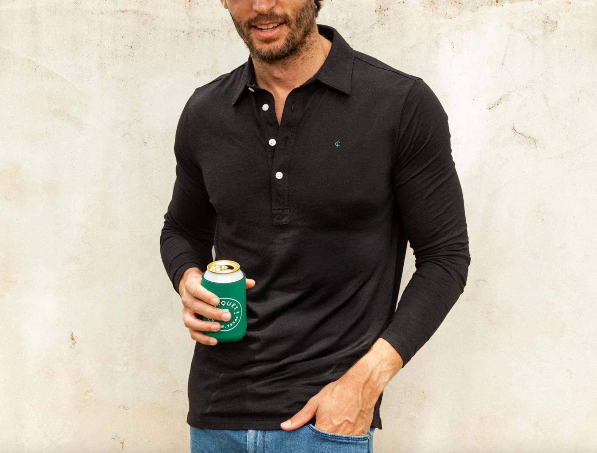 BRRR Long Sleeve Range Polo