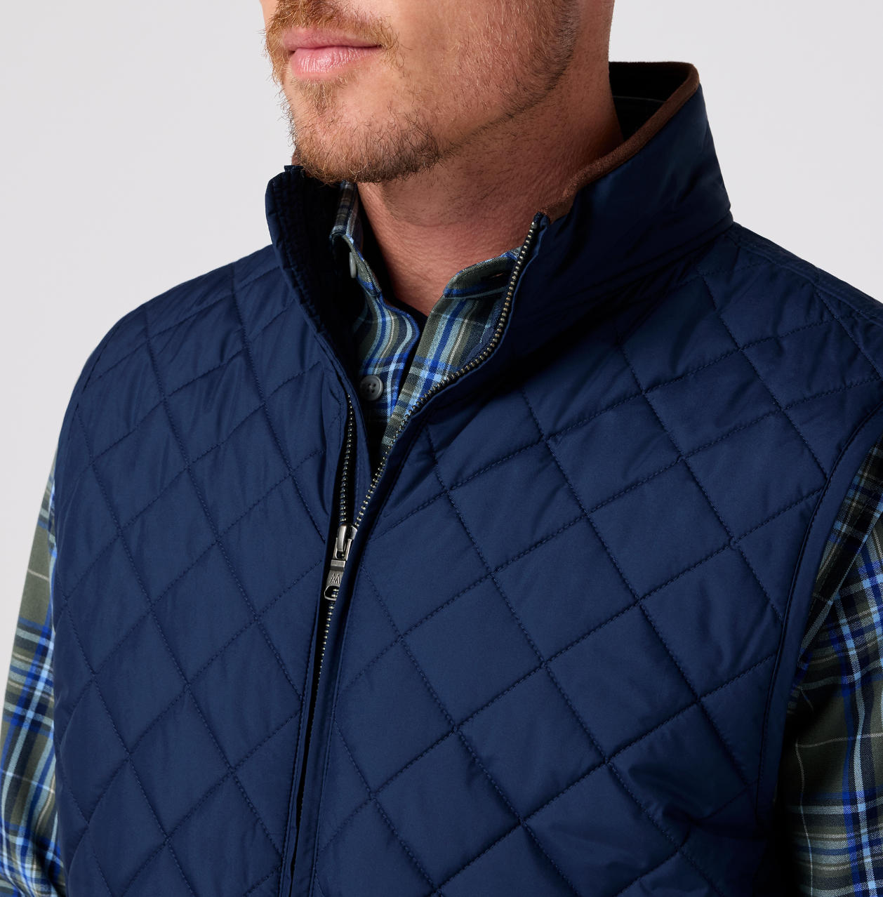 Mizzen+Main | Brentwood Quilted Vest | Navy