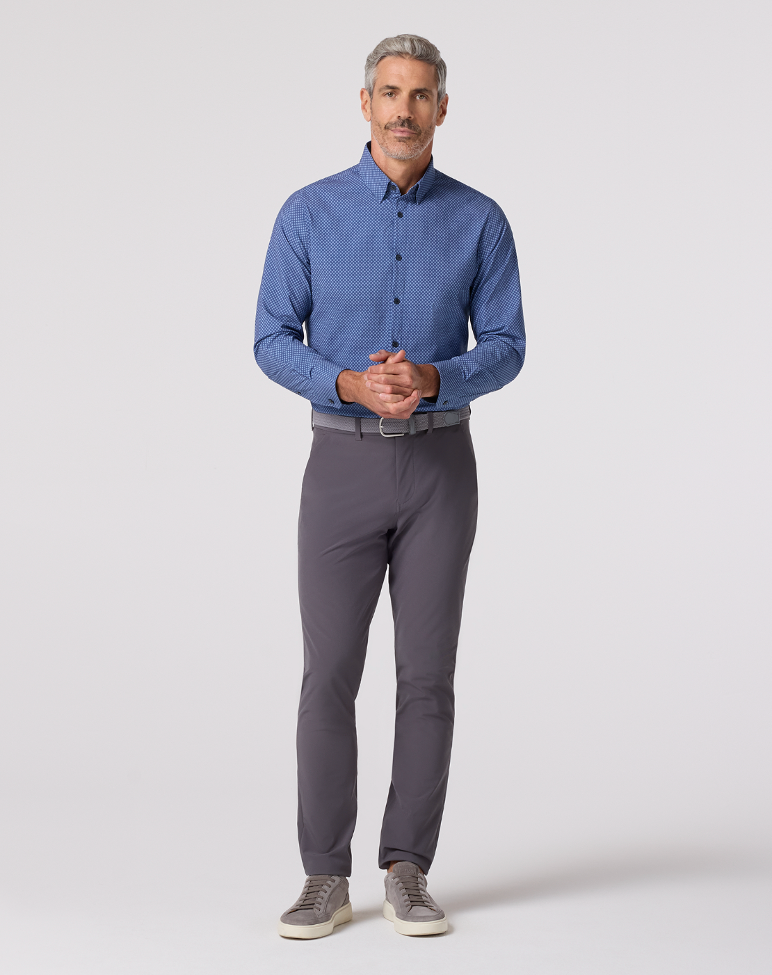 Mizzen+Main | Leeward Dress Shirt | Slim Fit | Blue
