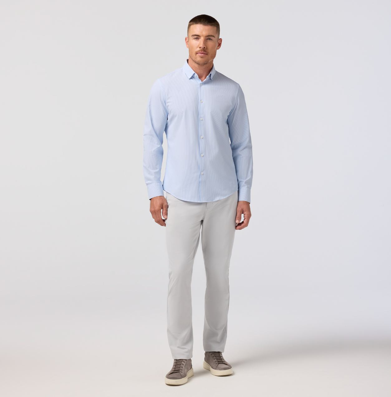 Mizzen+Main | Leeward Dress Shirt | Blue