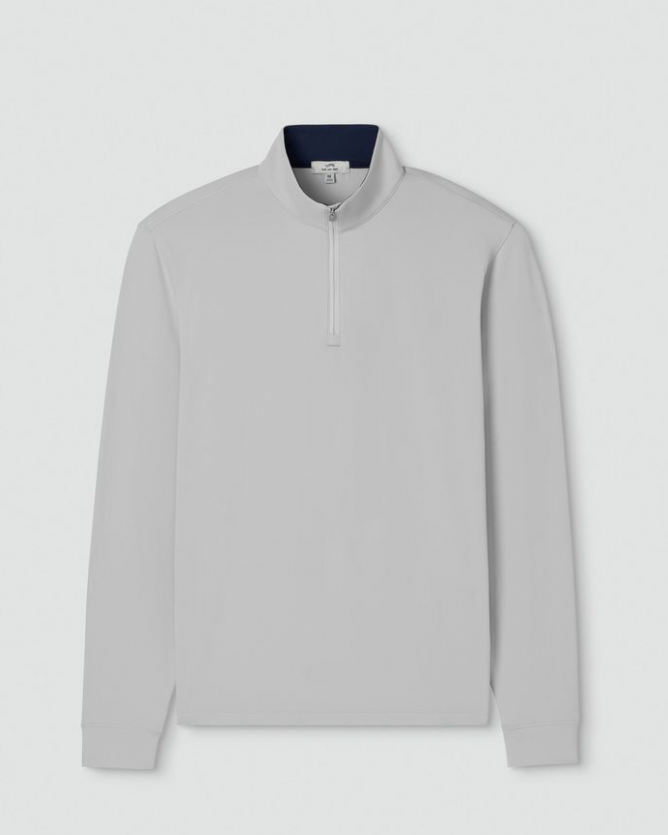 SUN DAY RED | Icon Quarter Zip | Gray