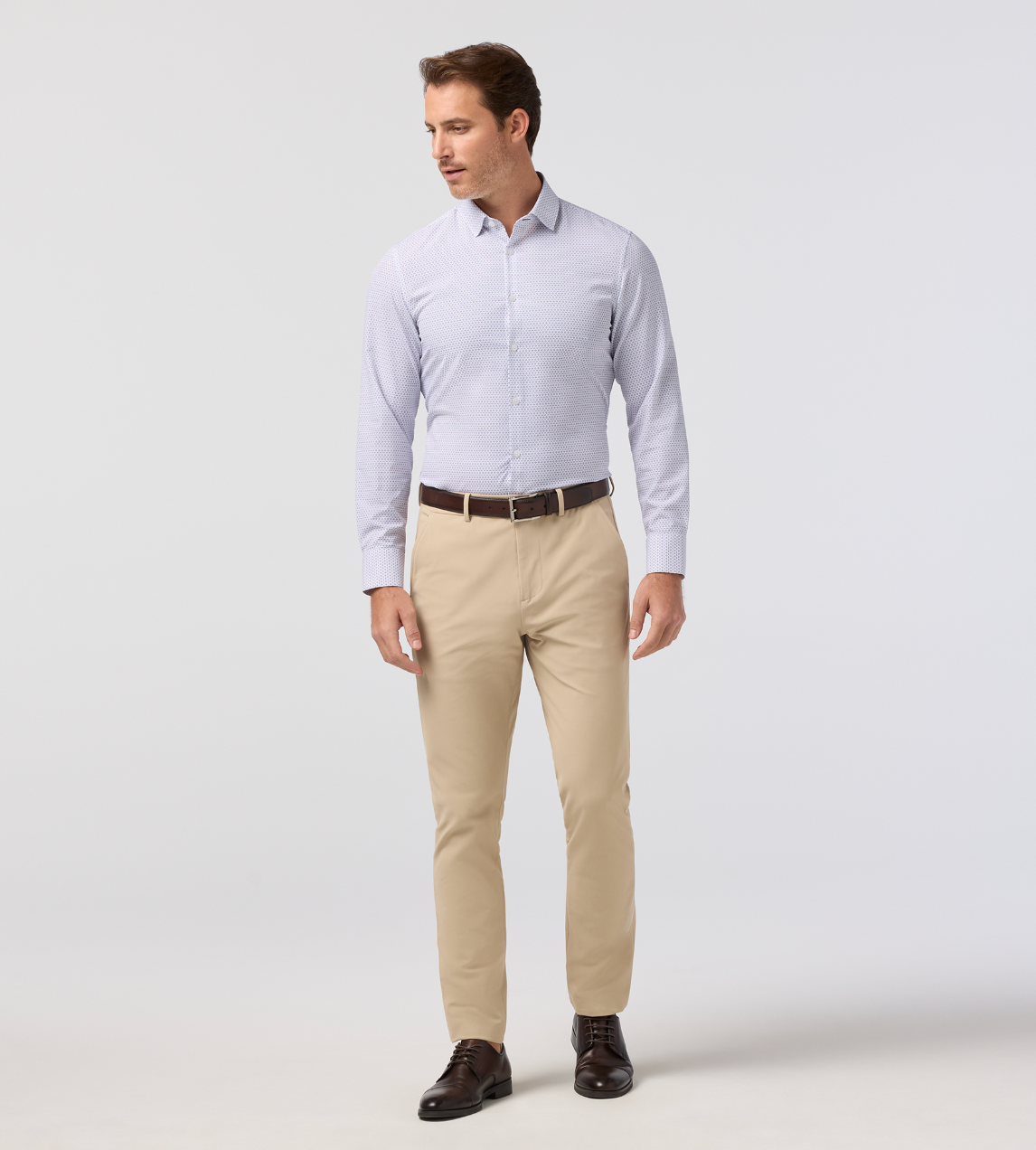 Mizzen+Main | Leeward Dress Shirt | Purple