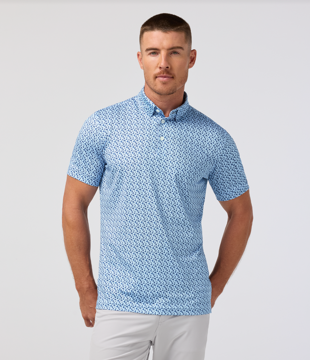Mizzen+Main | Versa Polo | Blue Print