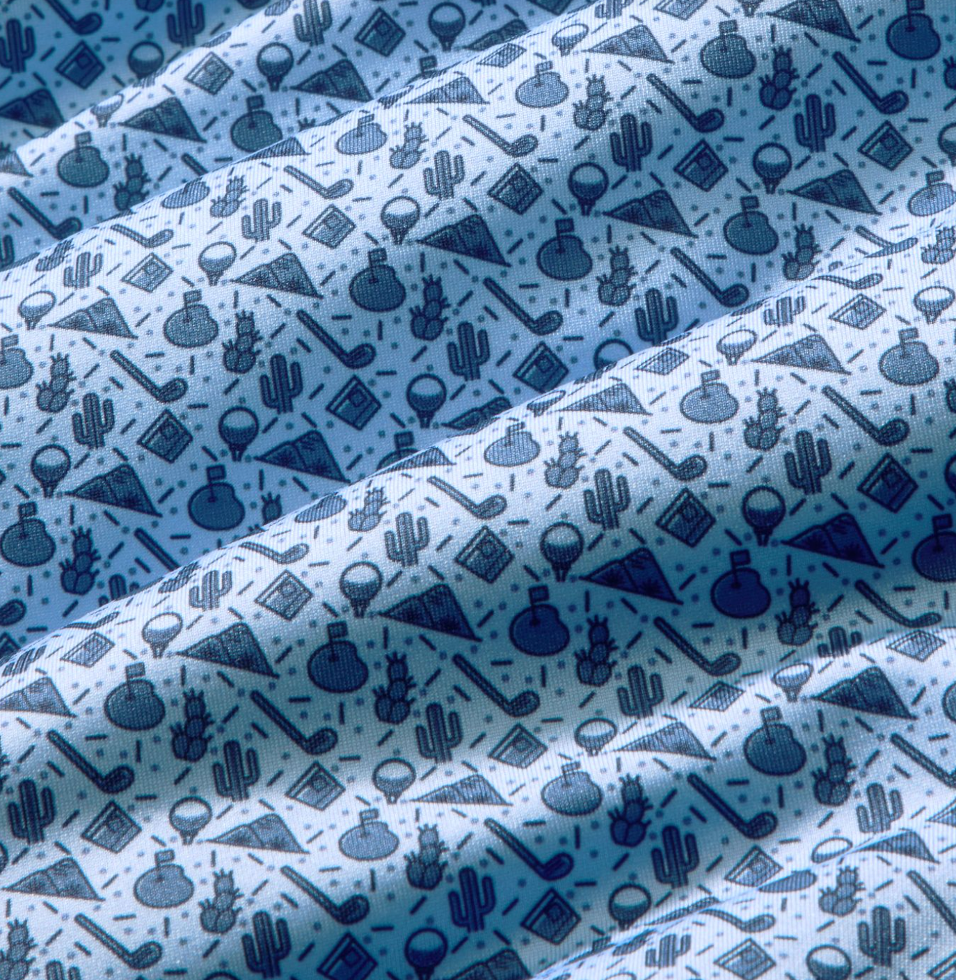 Mizzen+Main | Versa Polo | Blue Print