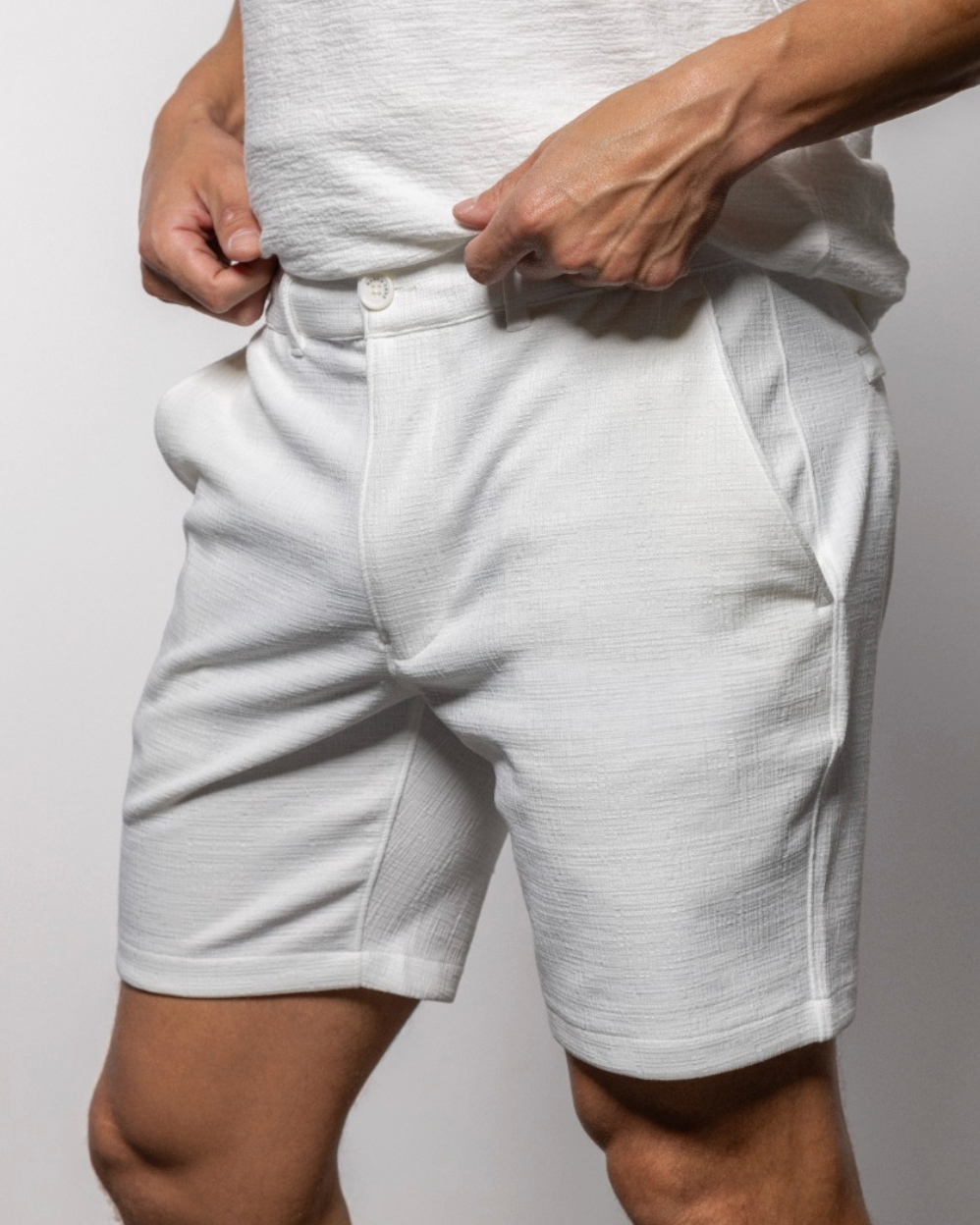 Mason Cruz | Milan Short 7" | White