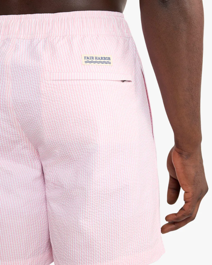 Fair Harbor | Bayberry Trunk Bathing Suit | Pink