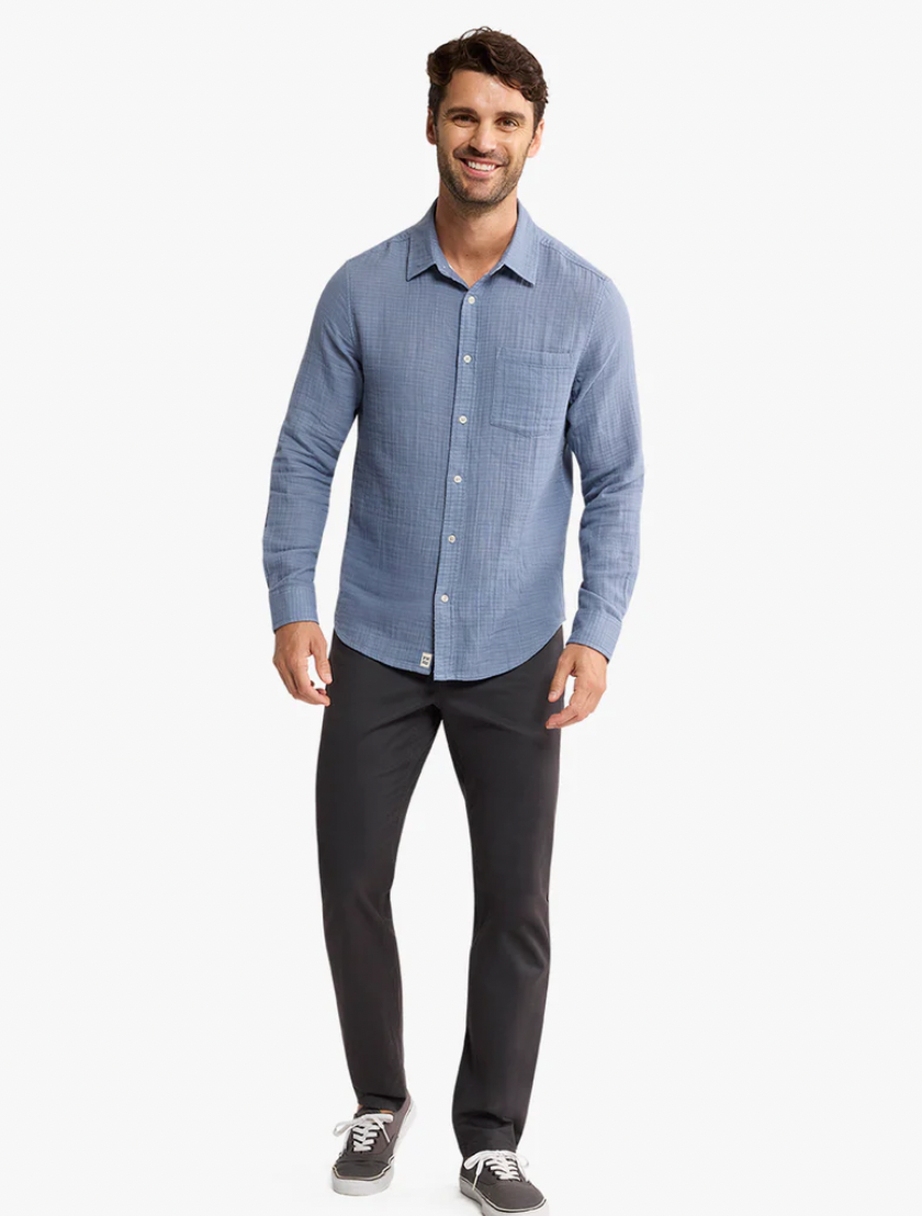 Fair Harbor | Oceanfront Shirt | Blue