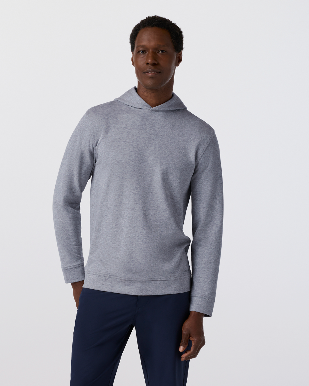 Mizzen+Main | KPI Hoodie | Dark Slate Heather Gray