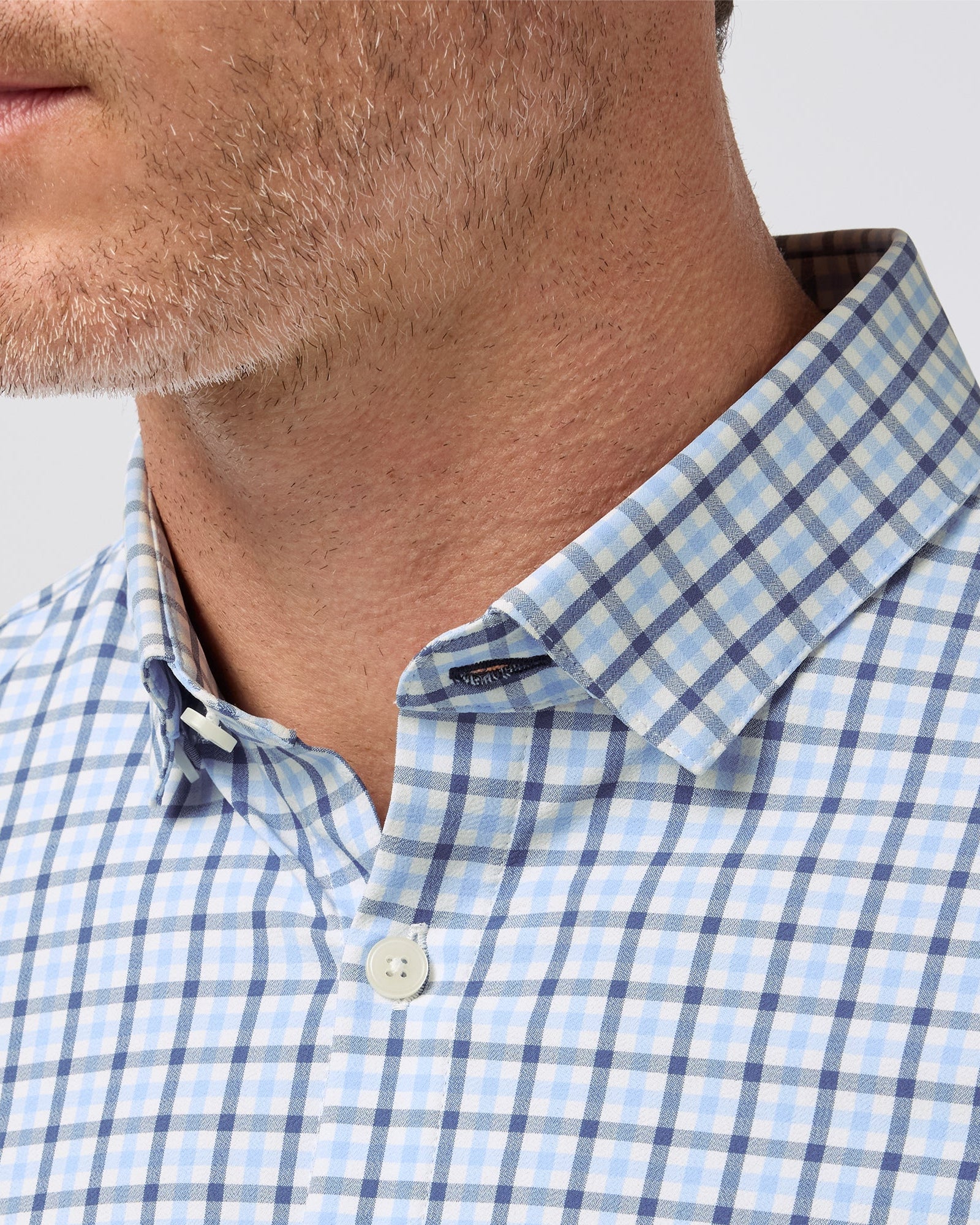 Mizzen+Main | Leeward No Tuck Dress Shirt Cloud Hudson | Blue | Trunk Show Special