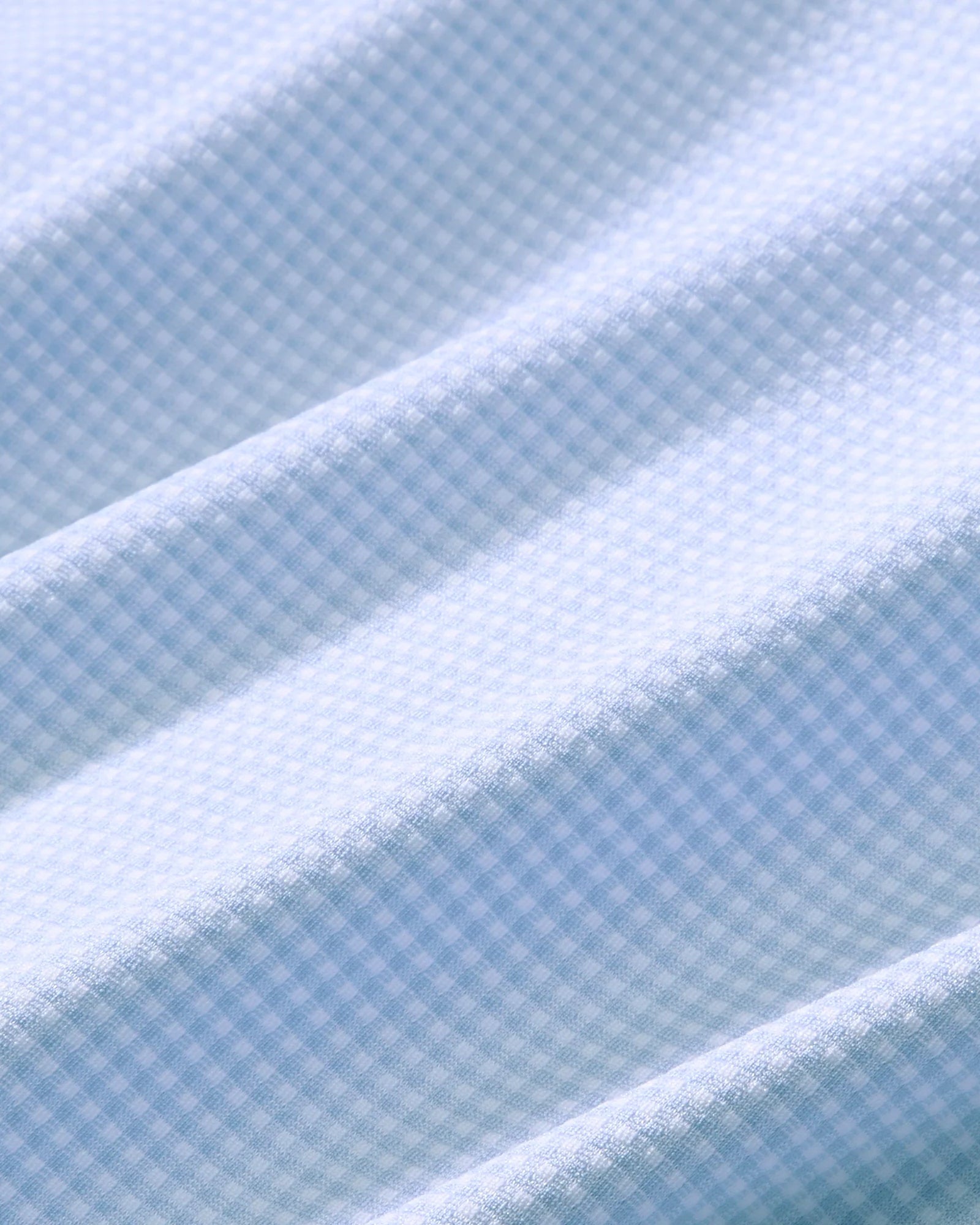 Mizzen+Main | Halyard Short Sleeve | Cloud Peter Gingham Blue