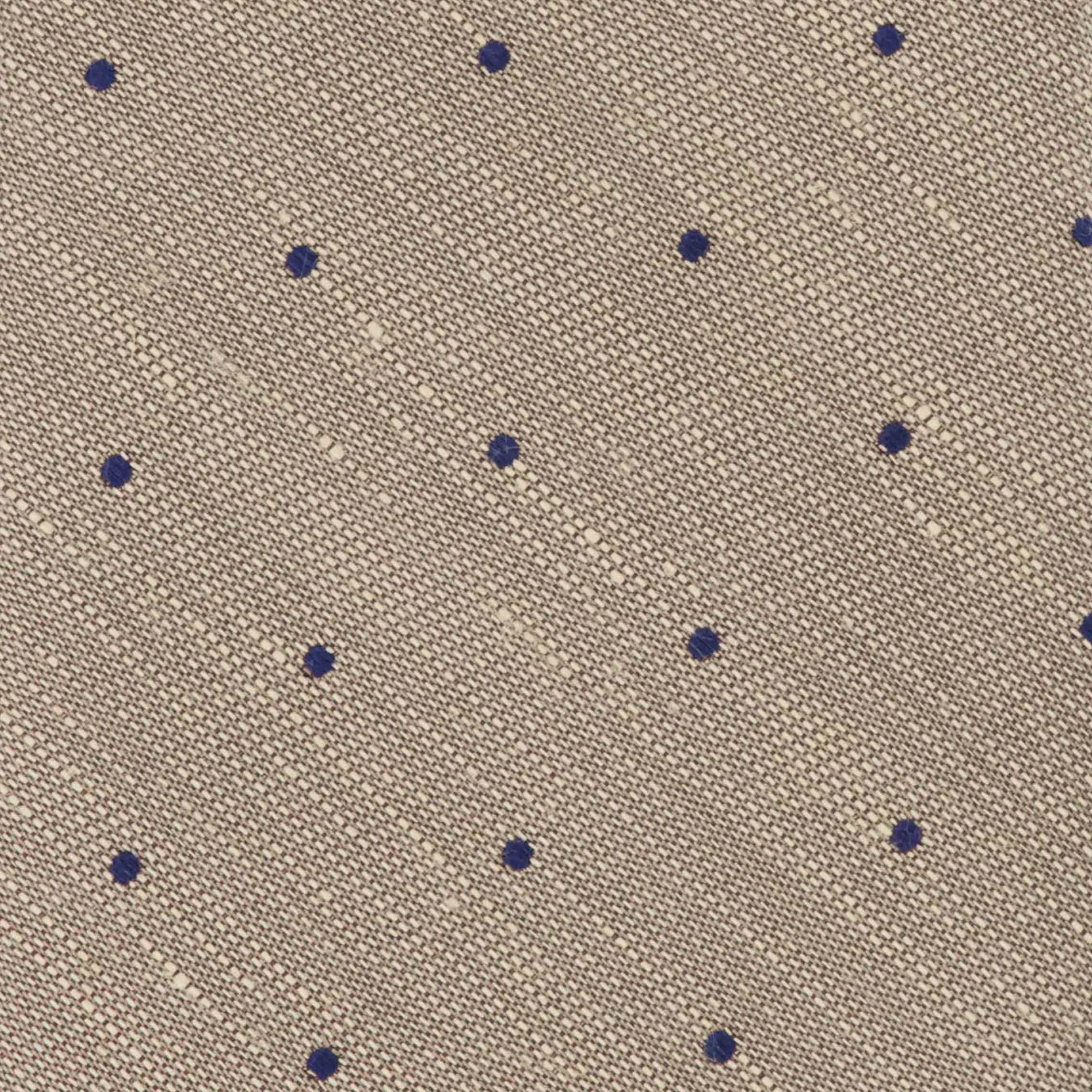 Tie Bar | Bulletin Dot Tan Tie | Beige