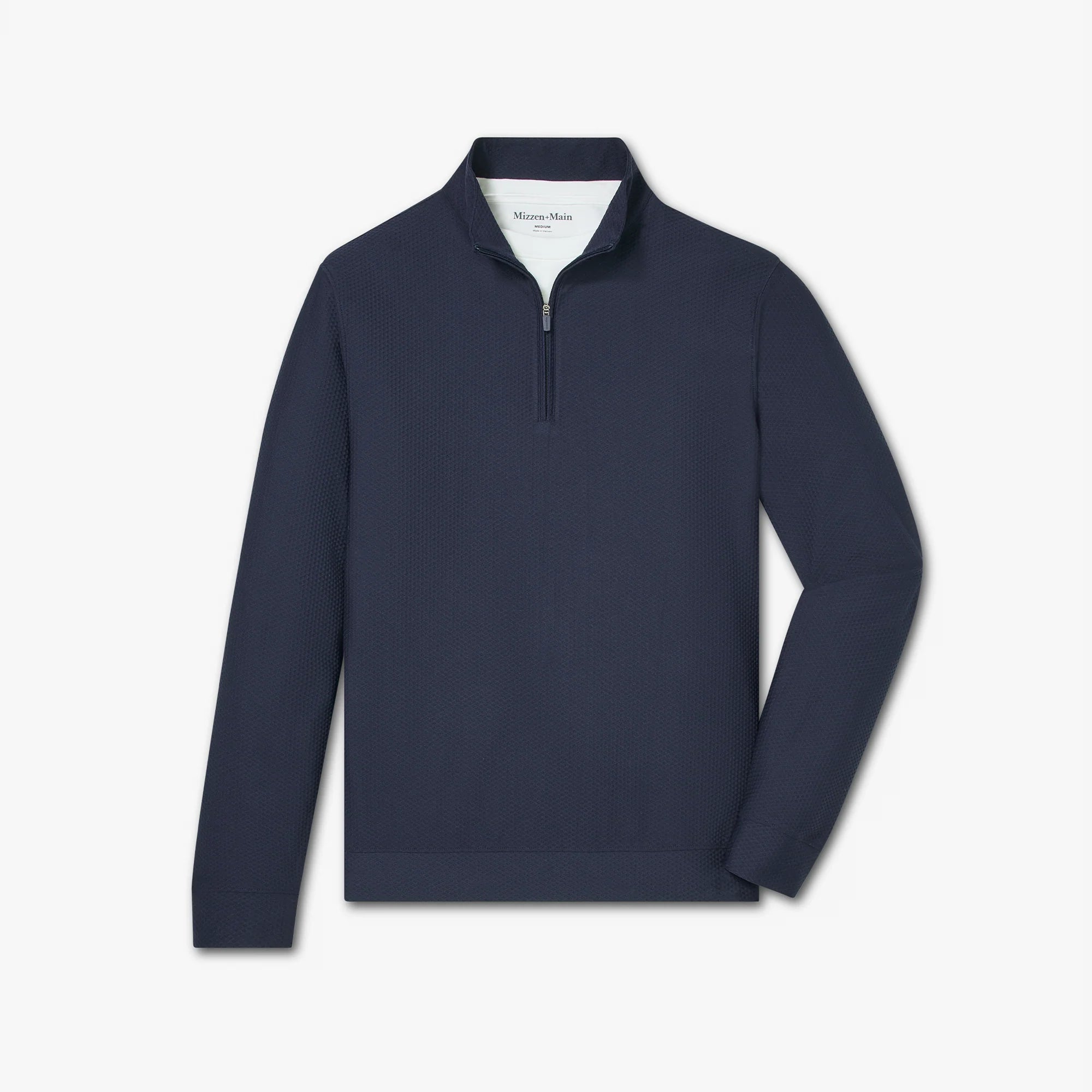 Mizzen+Main | Easton Quarter Zip | Navy