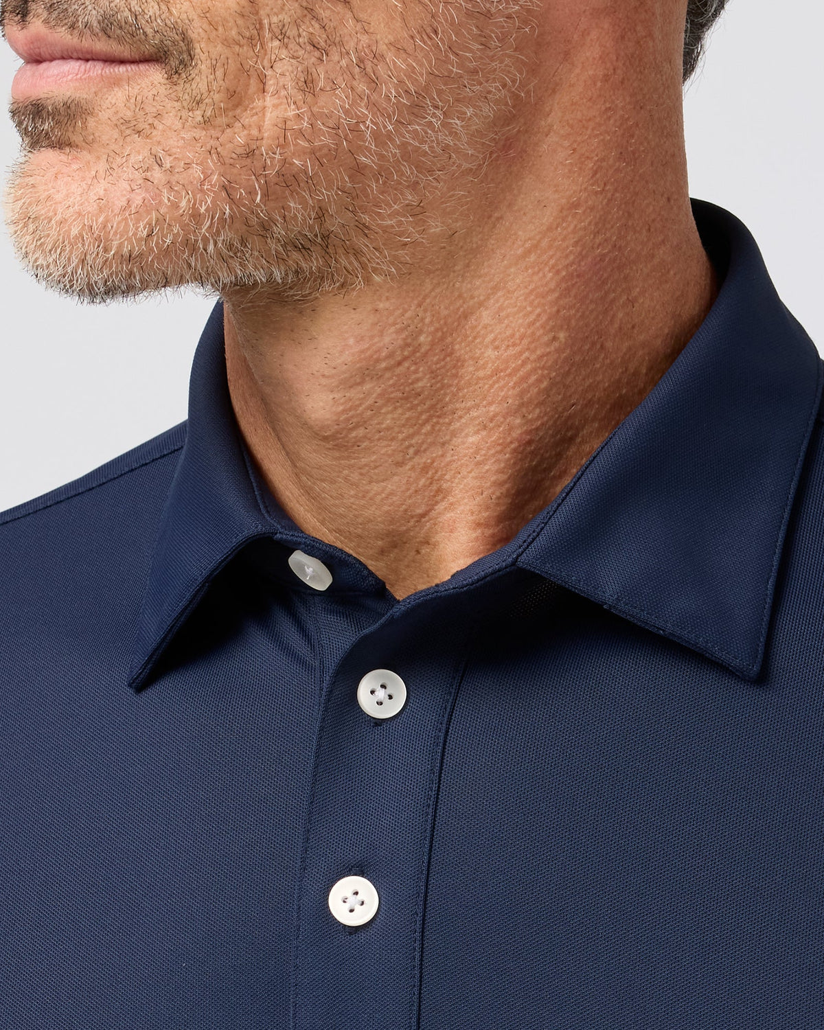 Mizzen+Main | Harper Long Sleeve Polo | Navy