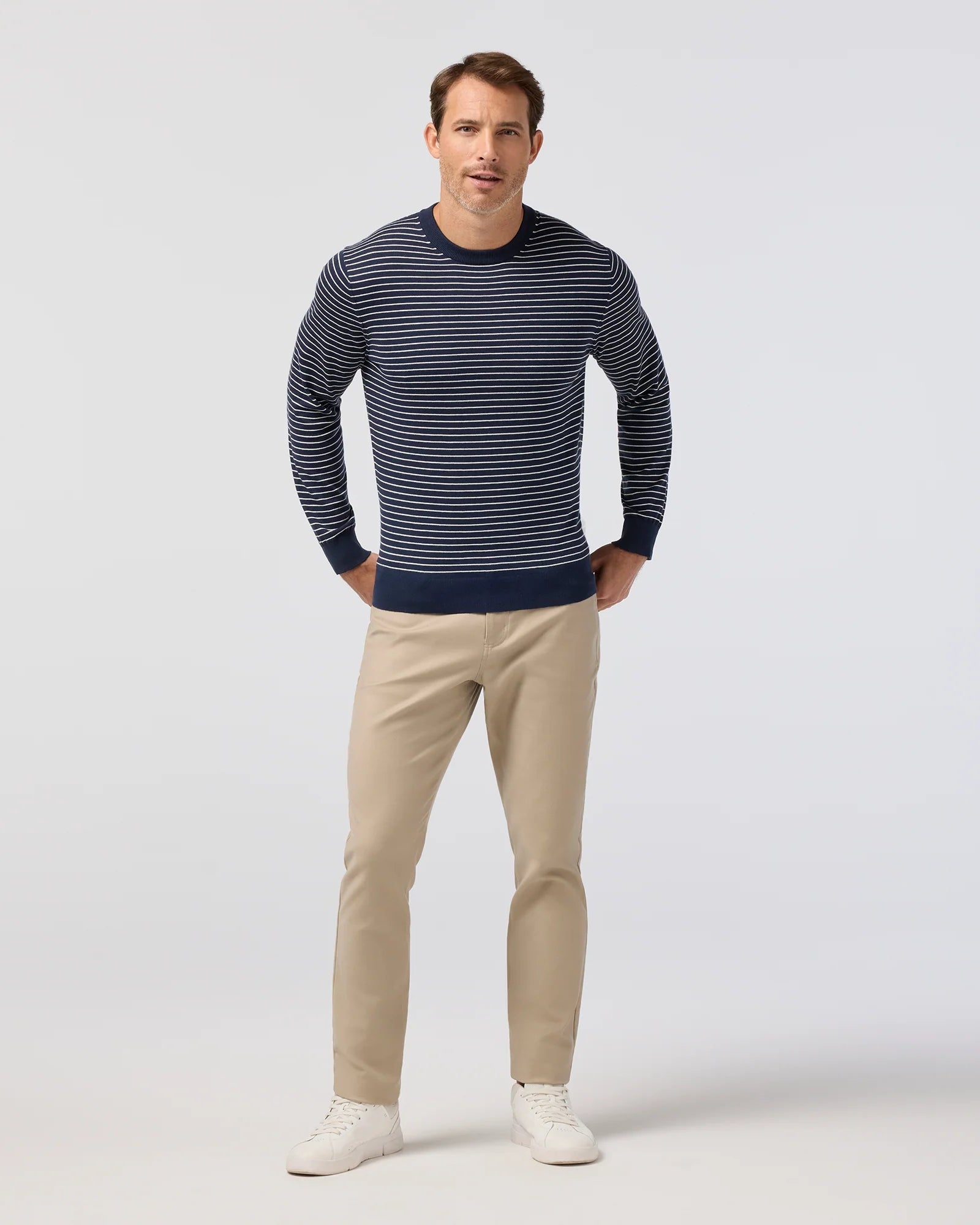 Mizzen+Main | Ashe Sweater | Navy | Trunk Show Special