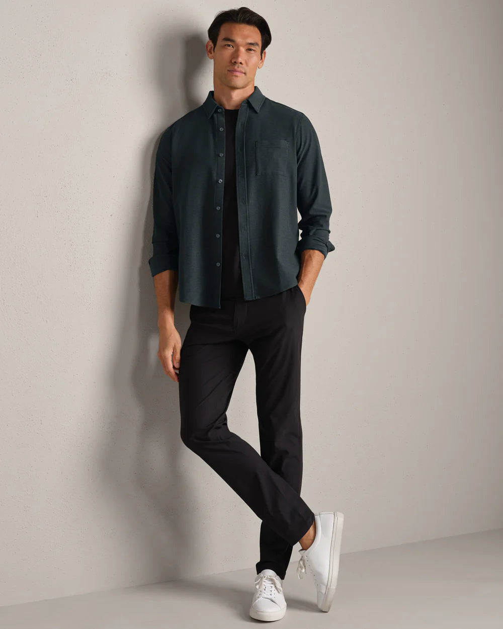 Rhone | WFH Shirt | Green